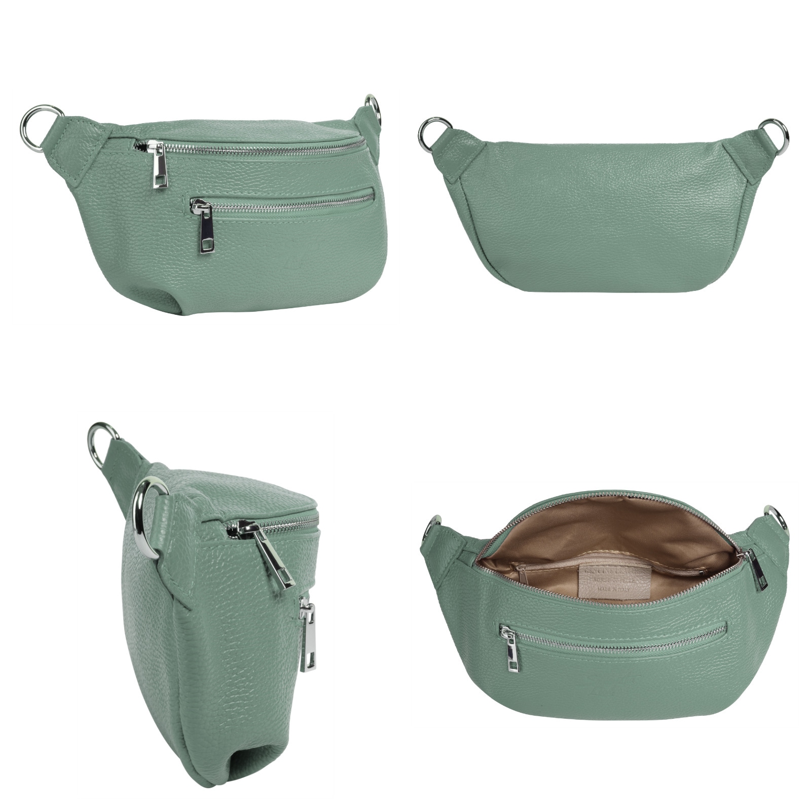 Samantha Look Gürteltasche, echt Leder, Made in Italy