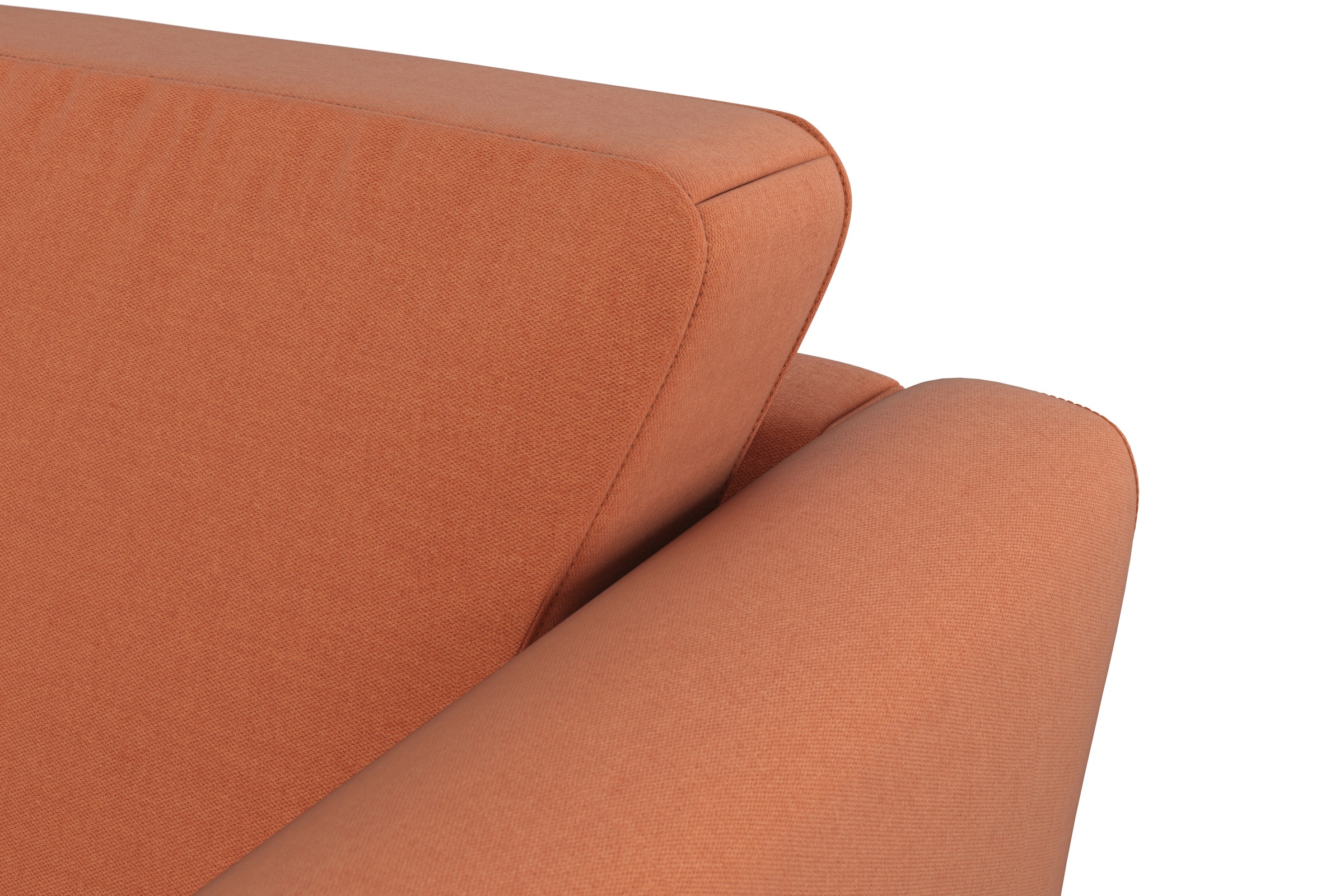 sit&more Ecksofa »Visby L-Form«, wahlweise mit Bettfunktion und Bettkasten, frei im Raum stellbar