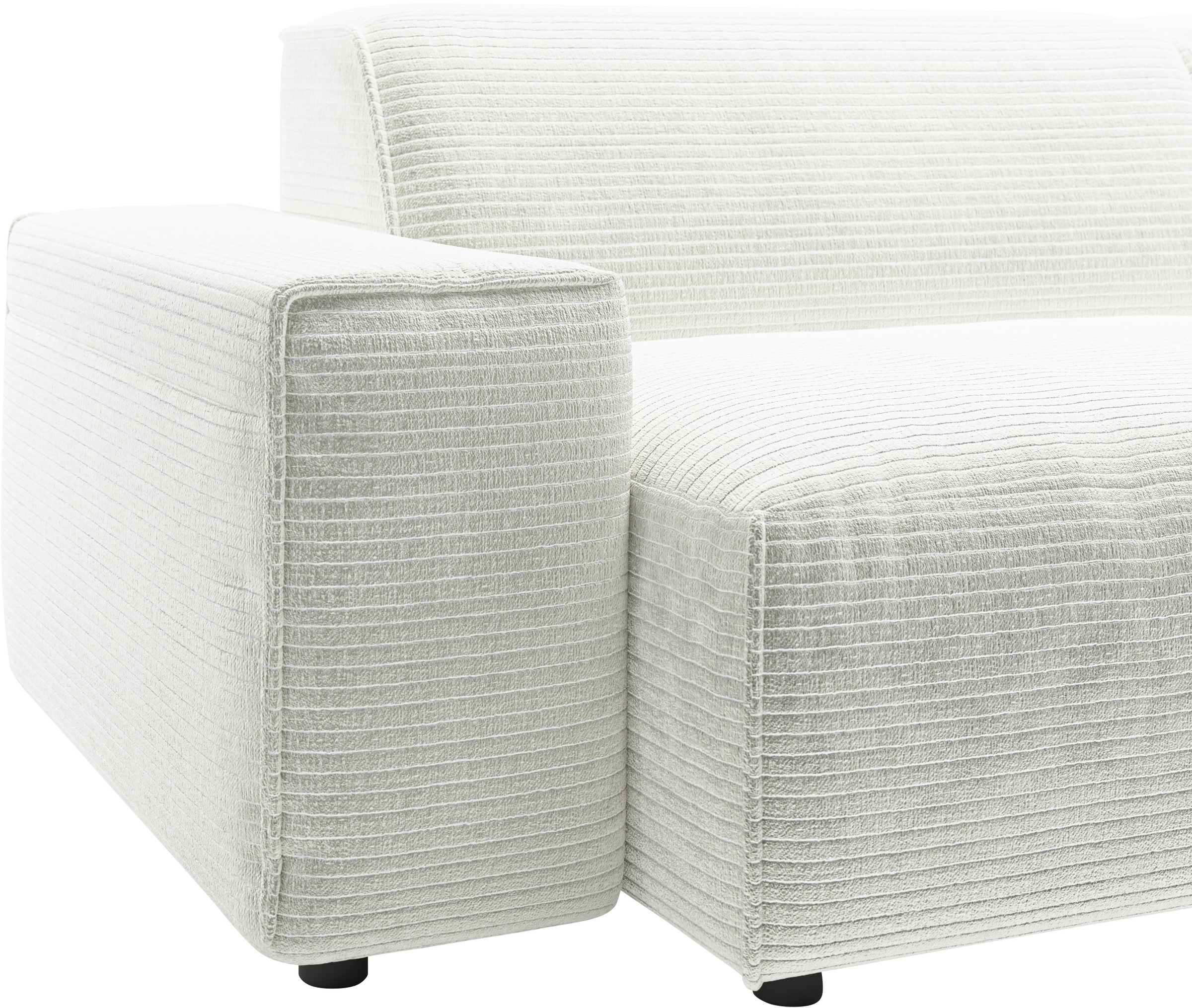 andas Ecksofa »Glimminge L-Form auch in Breitcord, Feincord + Easy care-Bezug,«, Breite 234, Zierkissen