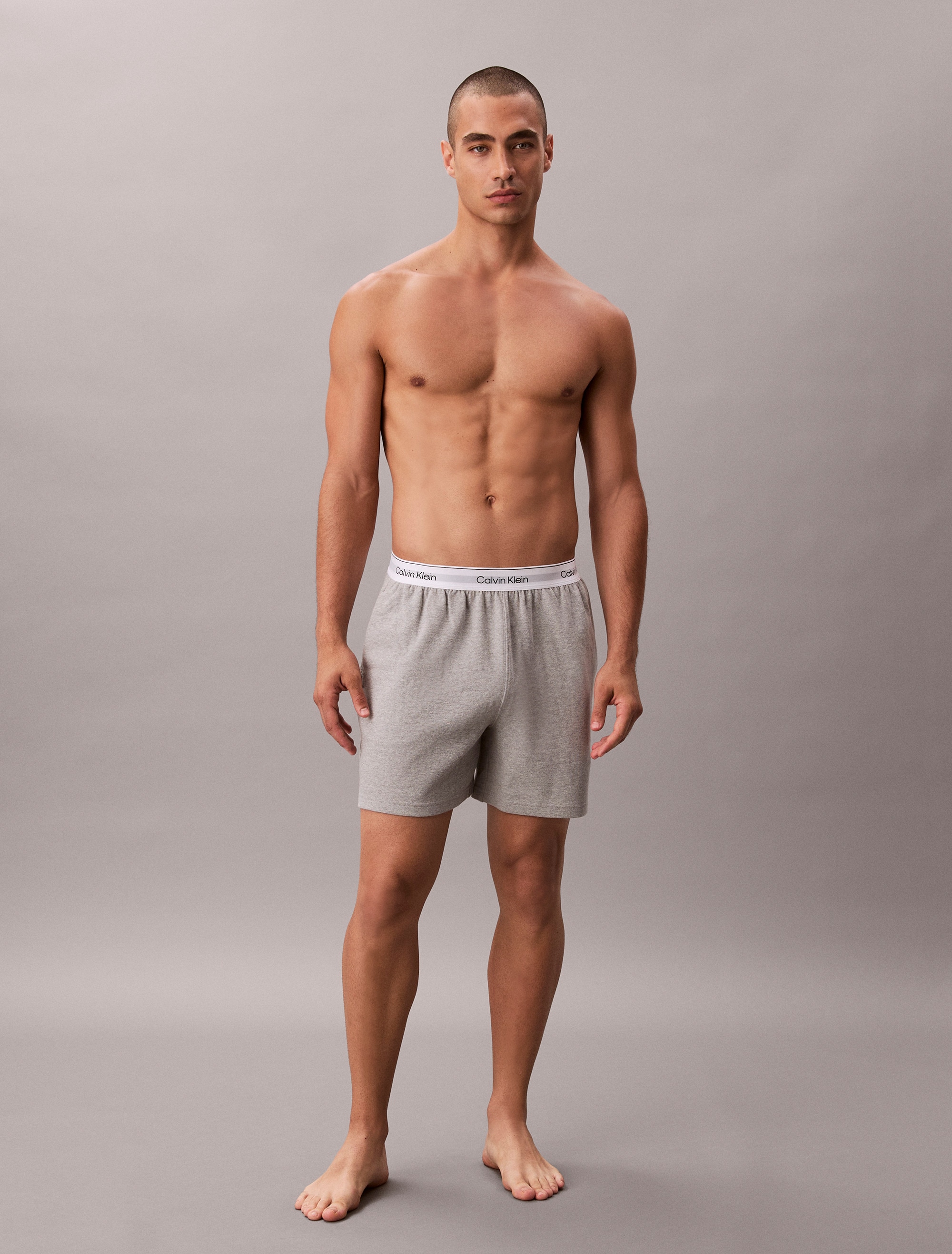Calvin Klein Underwear Schlafshorts »SLEEP SHORT«, Mit elastischem Bund