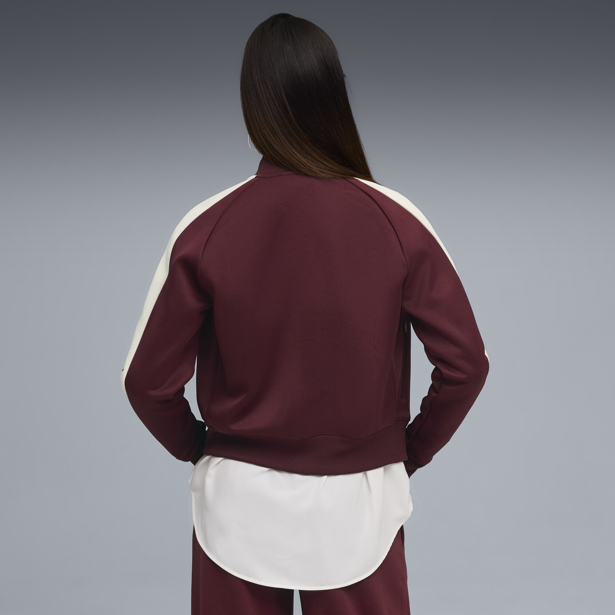 PUMA Trainingsjacke »T7 ALWAYS ON Kurze Trainingsjacke Damen«
