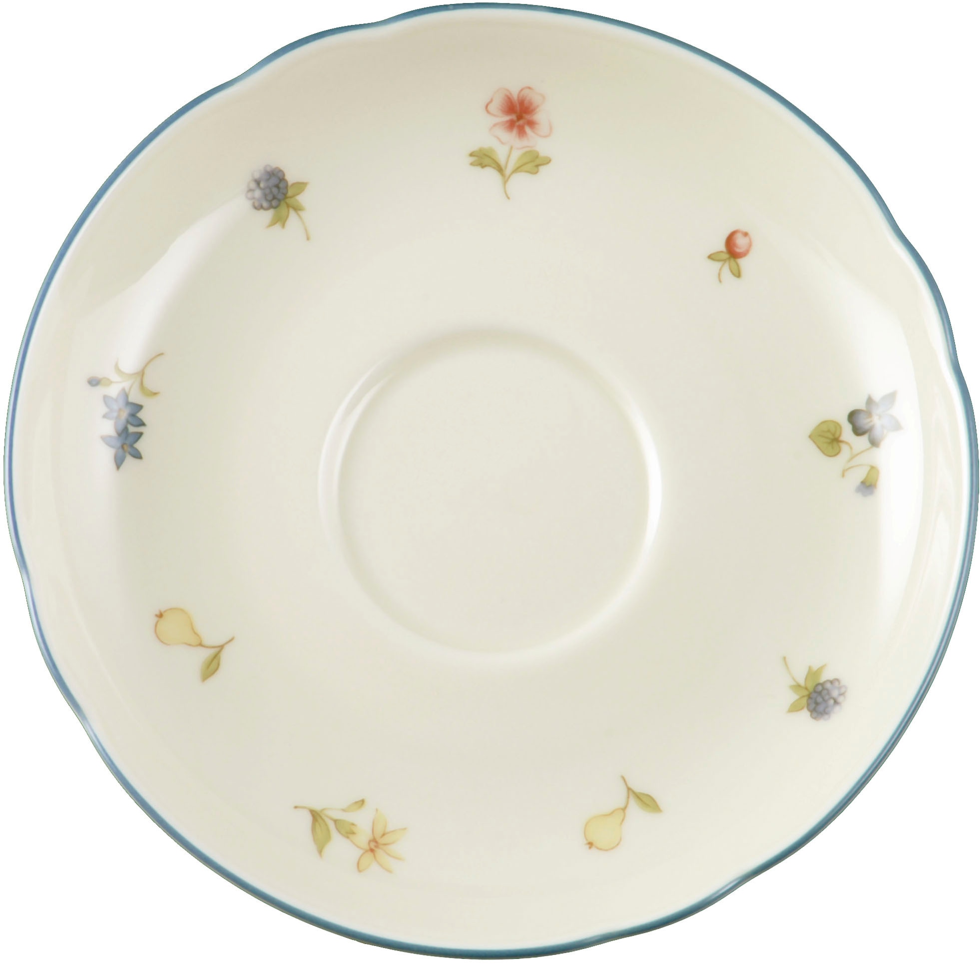 Seltmann Weiden Kombiservice »Geschirr-Set, Service Marie-Luise Streublume«, (Set, 30 tlg.), Teller, Tasse, Untertasse, Made in Germany, 30 Teile, für 6 Personen