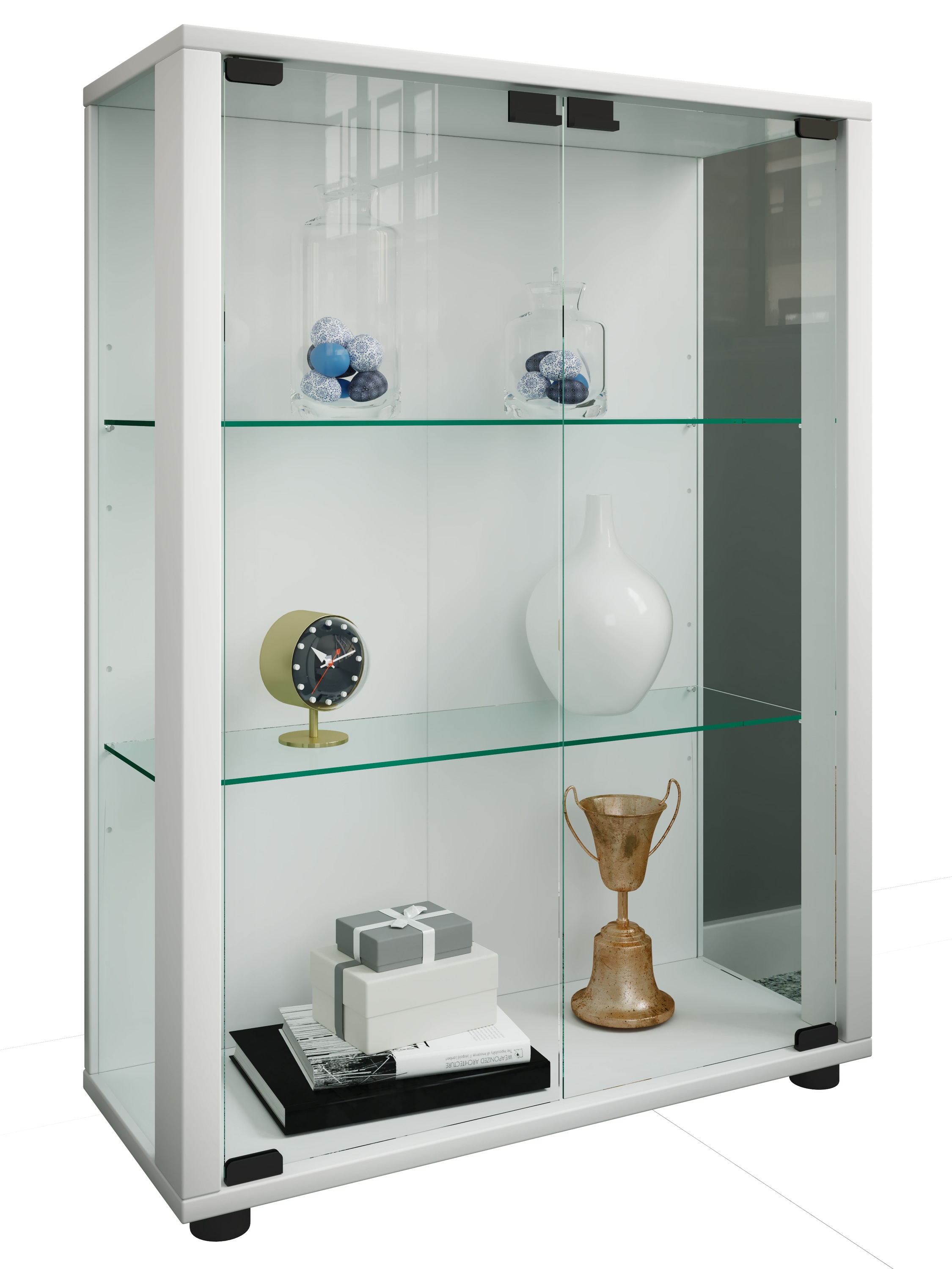 VCM my home - Vitrine - weiß - 60x25x80 cm - Image 6