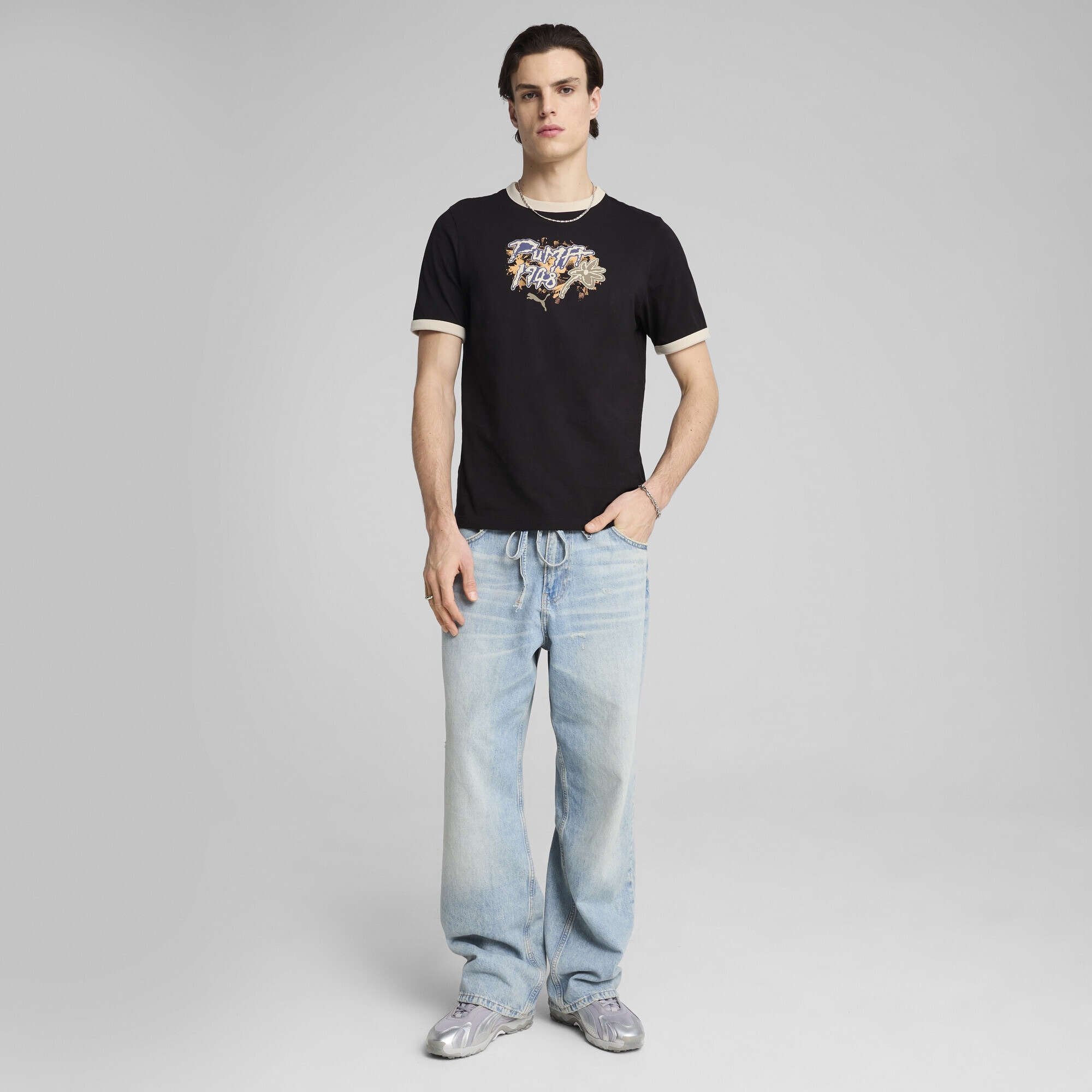 PUMA T-Shirt »FUTURE.PUMA.ARCHIVE Ringer-T-Shirt mit Grafik Herren«