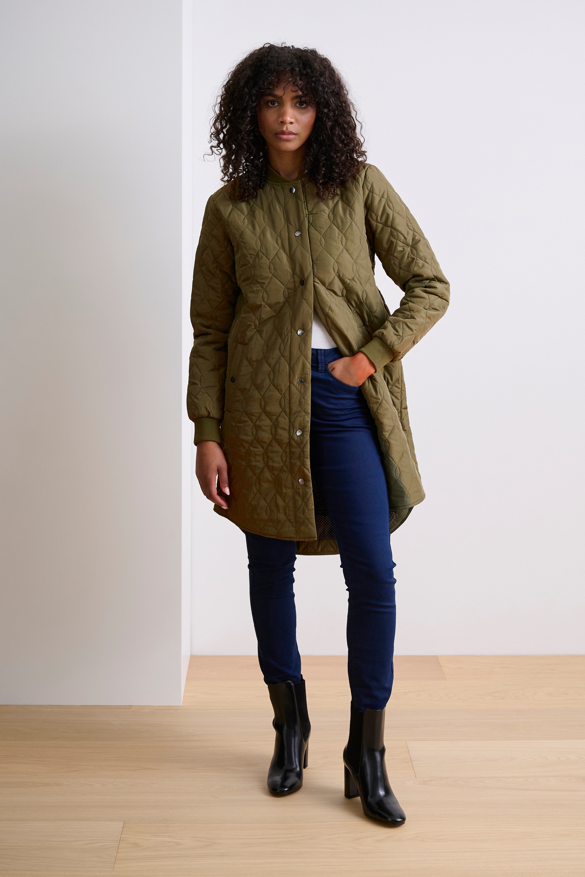 KAFFE Wintermantel »Jacke KAshally«