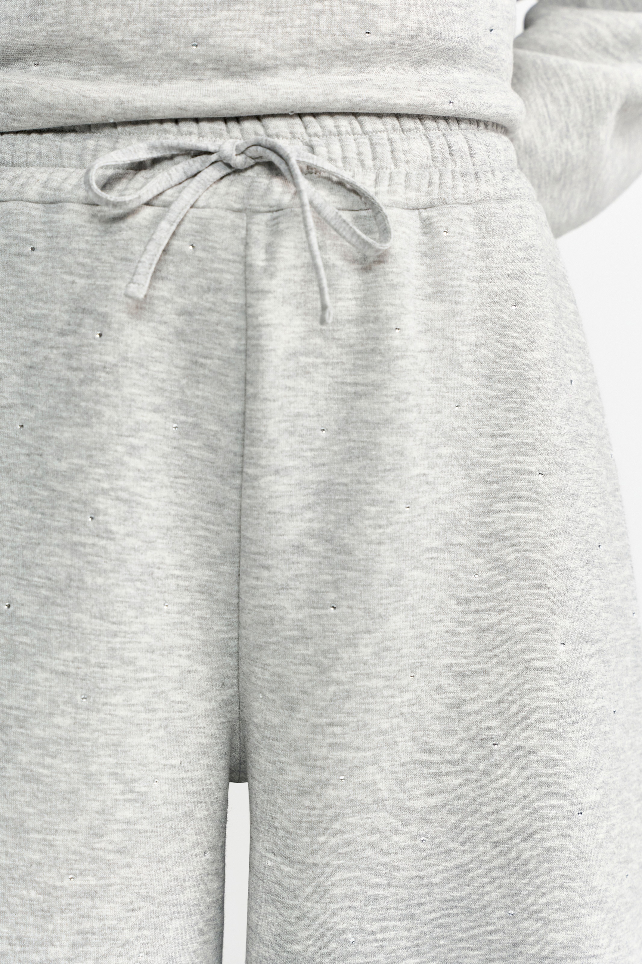 RICHROYAL Sweathose, mit Strasssteinen, wide leg, elastischer Bund günstig online kaufen