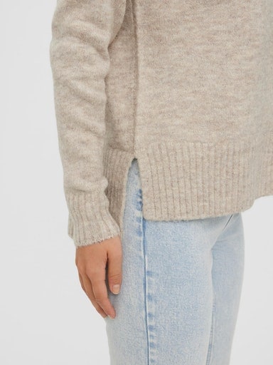 Vero Moda Stehkragenpullover »VMLEFILE OVERSIZE BOXY BLOUSE GA NOOS«