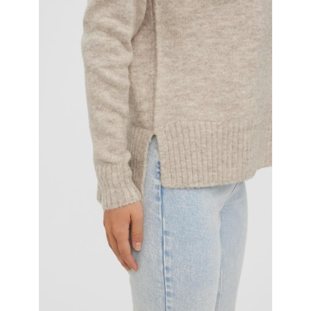 Vero Moda Stehkragenpullover »VMLEFILE OVERSIZE BOXY BLOUSE GA NOOS«