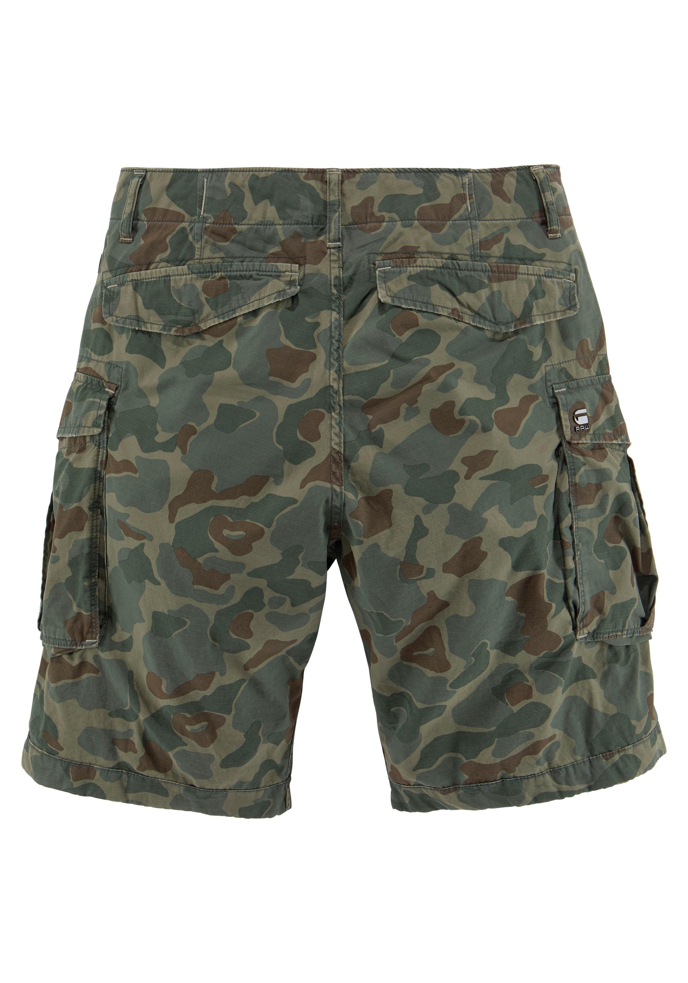 G-Star RAW Cargoshorts, in Tarnfarbenoptik