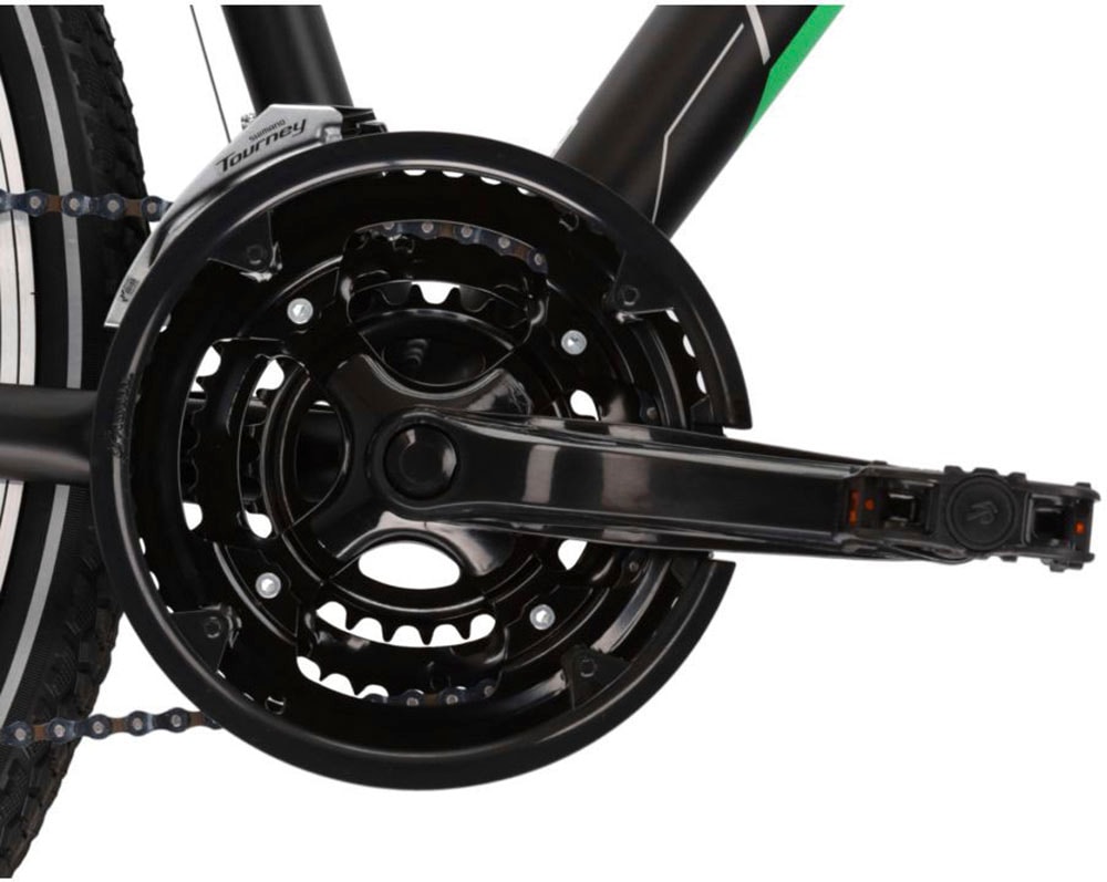 Kross Crossrad »KROSS Crossbike Evado 2.0 28" schwarz 21 Gänge«, 21 Gang, Shimano, Tourney Schaltwerk, Kettenschaltung