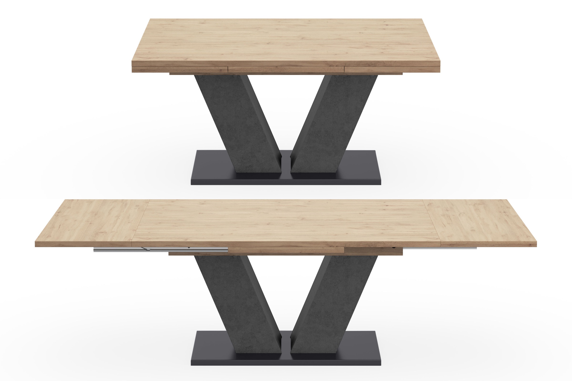 Mäusbacher Komfort Dining Table Brown 160x90x76cm 2