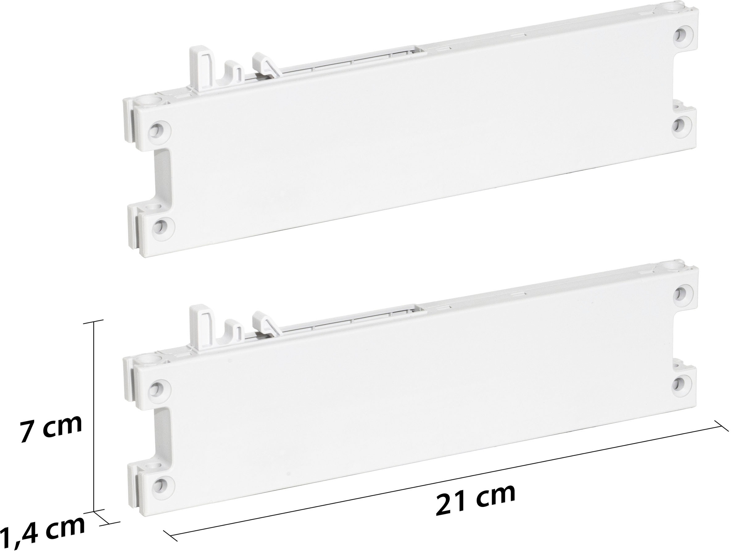 OTTO home »Zubehör für Schwebetürenschrank PAULLY« 2er-Set für Schwebetürenschränke der Serie »PAULLY«