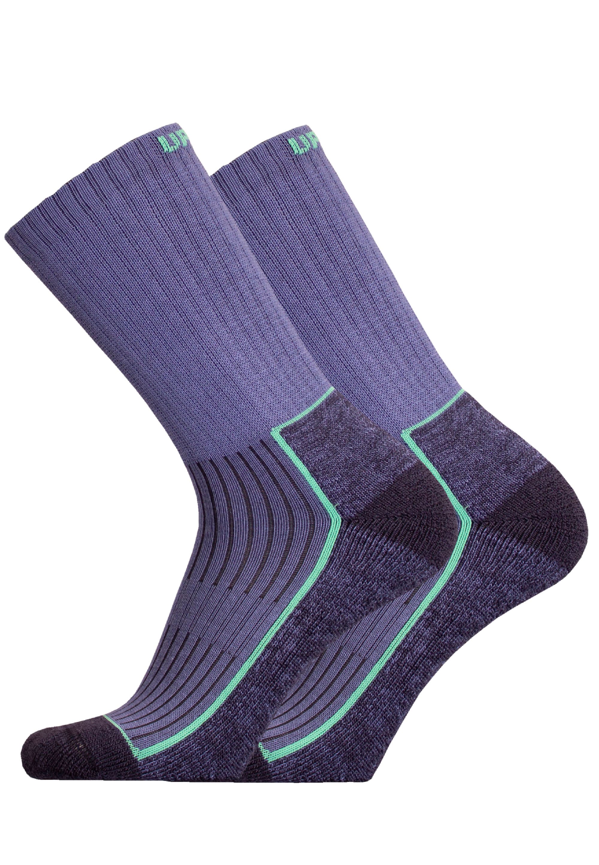 UphillSport Socken "SAANA 2er Pack", (2 Paar), mit speziell geformter Ferse