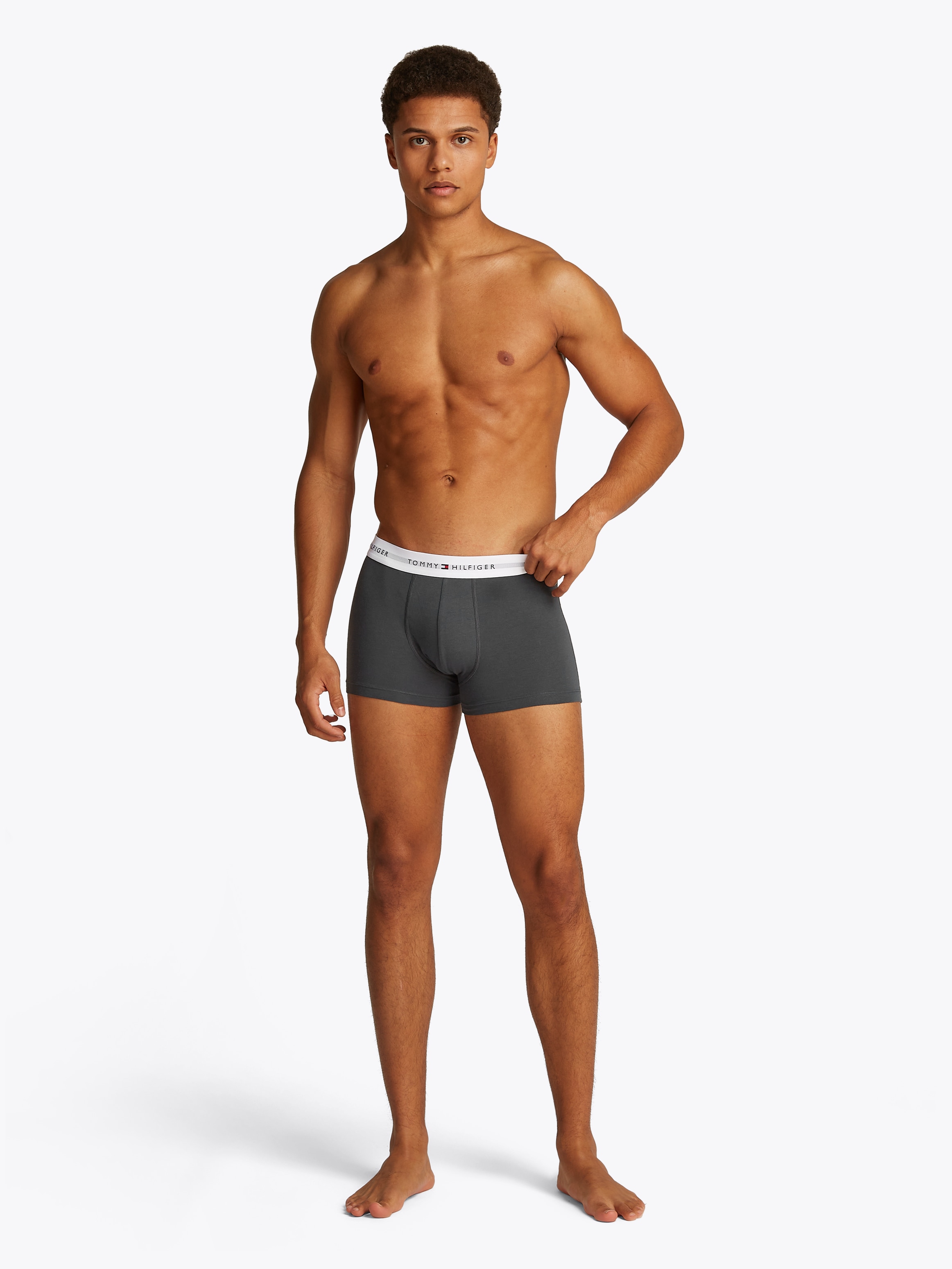 Tommy Hilfiger Underwear Boxer »TRUNK 5 PACK«, (5 St.), mit Logobund