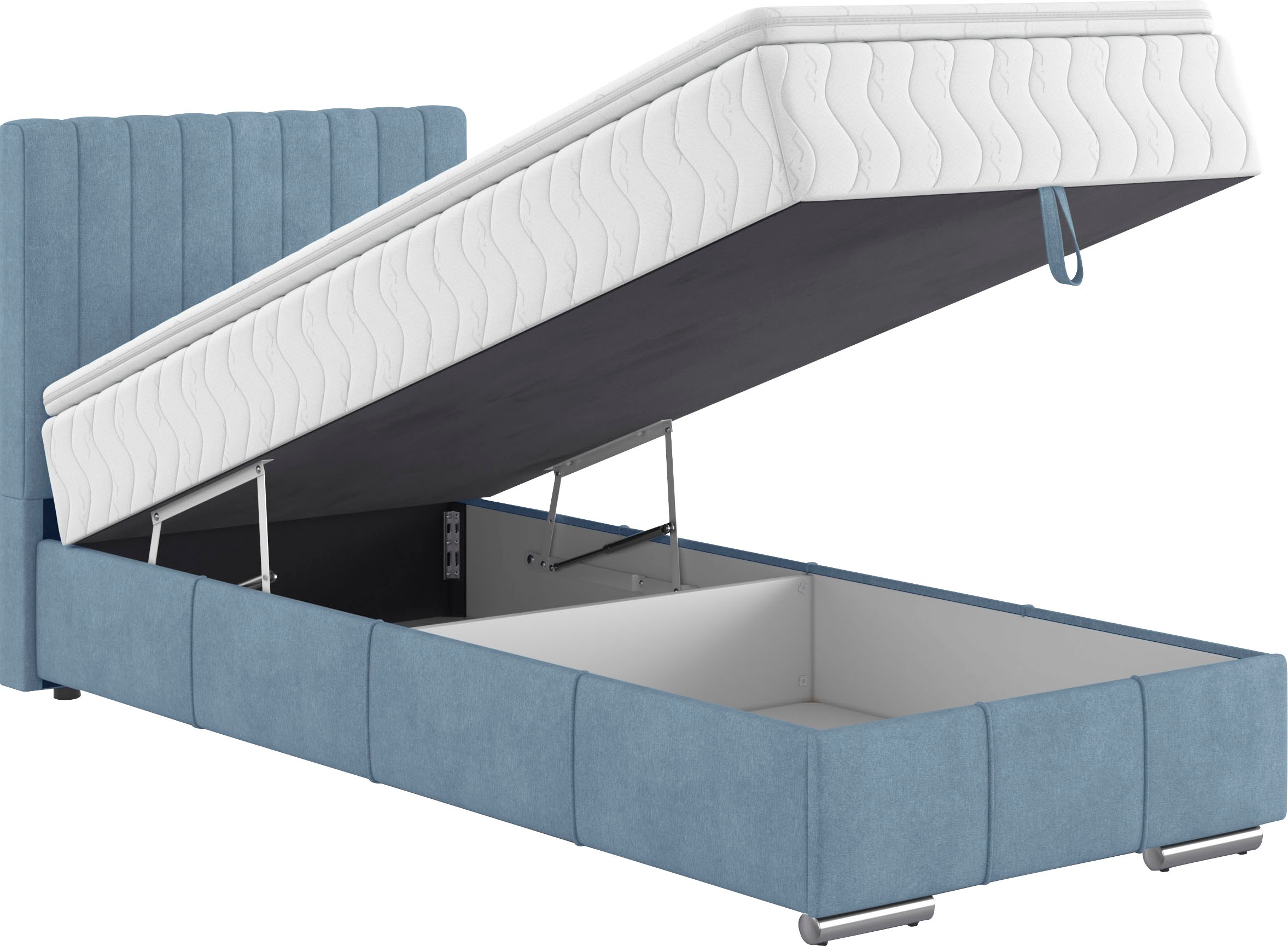 Thumbnail - INOSIGN Boxbett "Thor mit Bettkasten, inkl. Matratze, Topseller" Topper und Zierkissen, in verschiedenen Härtegraden ver...