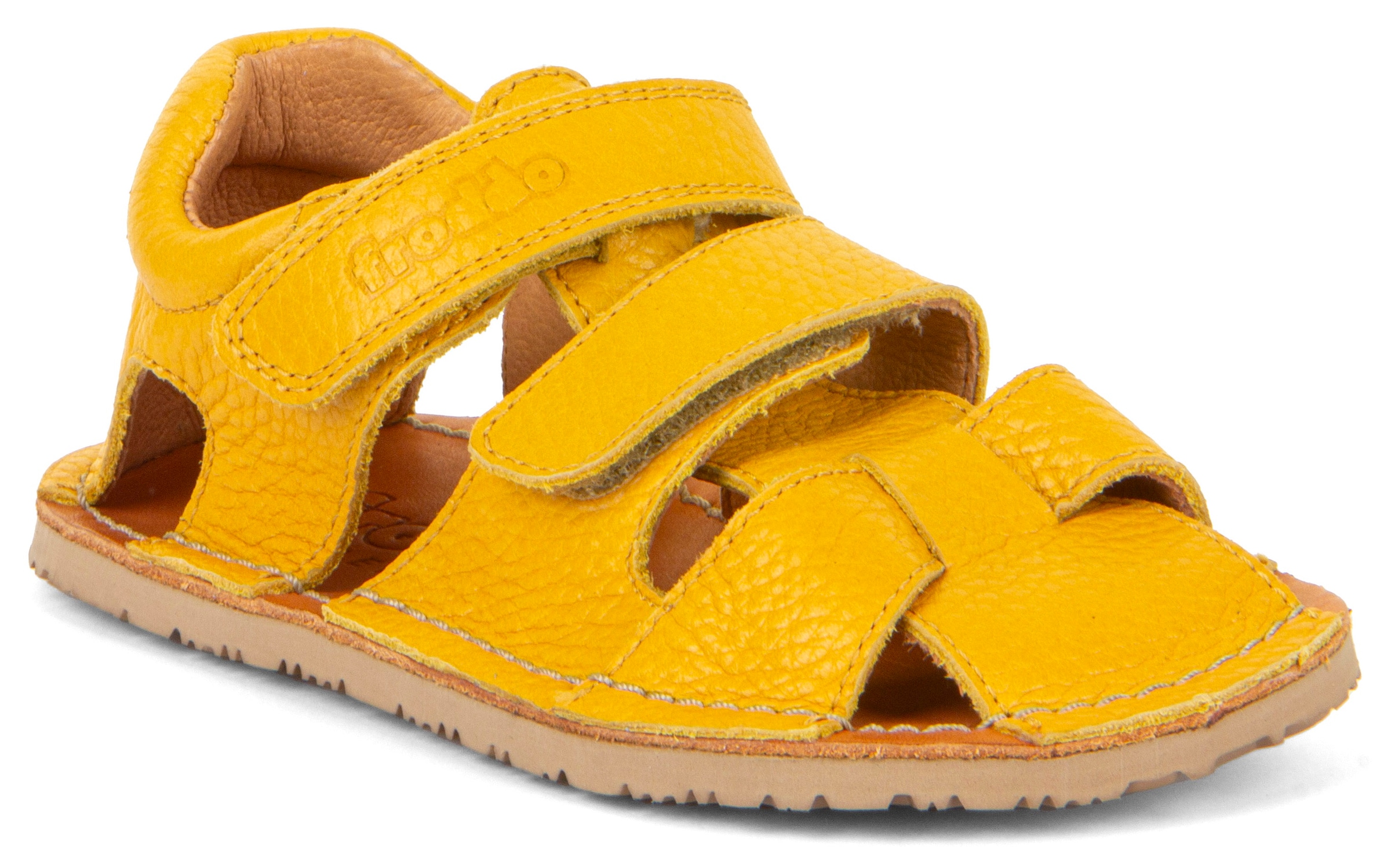 froddo Barfußschuh "Sandale Flexy Avi", Sommerschuh, Poolslides, Klettschuh, mit geschlossenem Zehenbereich