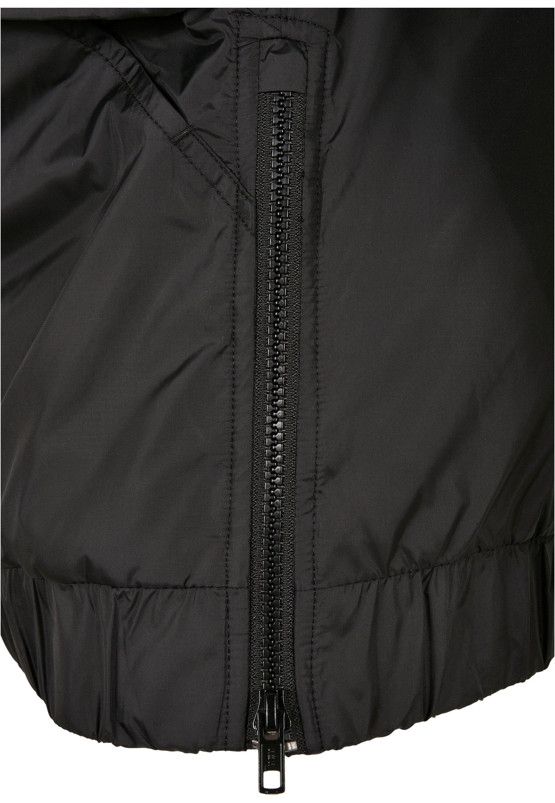 URBAN CLASSICS Winterjacke »Urban Classics Damen Ladies Sherpa Mix Pull Over Jacket«, (1 St.), mit Kapuze