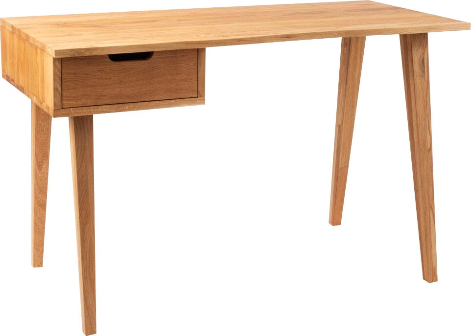 andas Schreibtisch "Ringebu" B/T/H: 120/55/75 cm, aus Eichenholz, FSC zerti günstig online kaufen