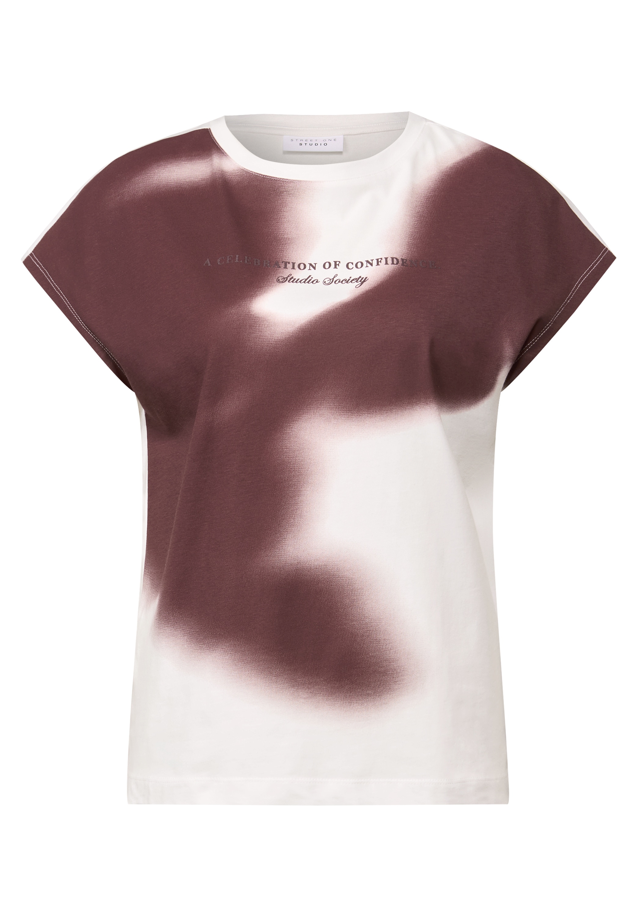 STREET ONE STUDIO Print-Shirt, aus reiner Baumwolle