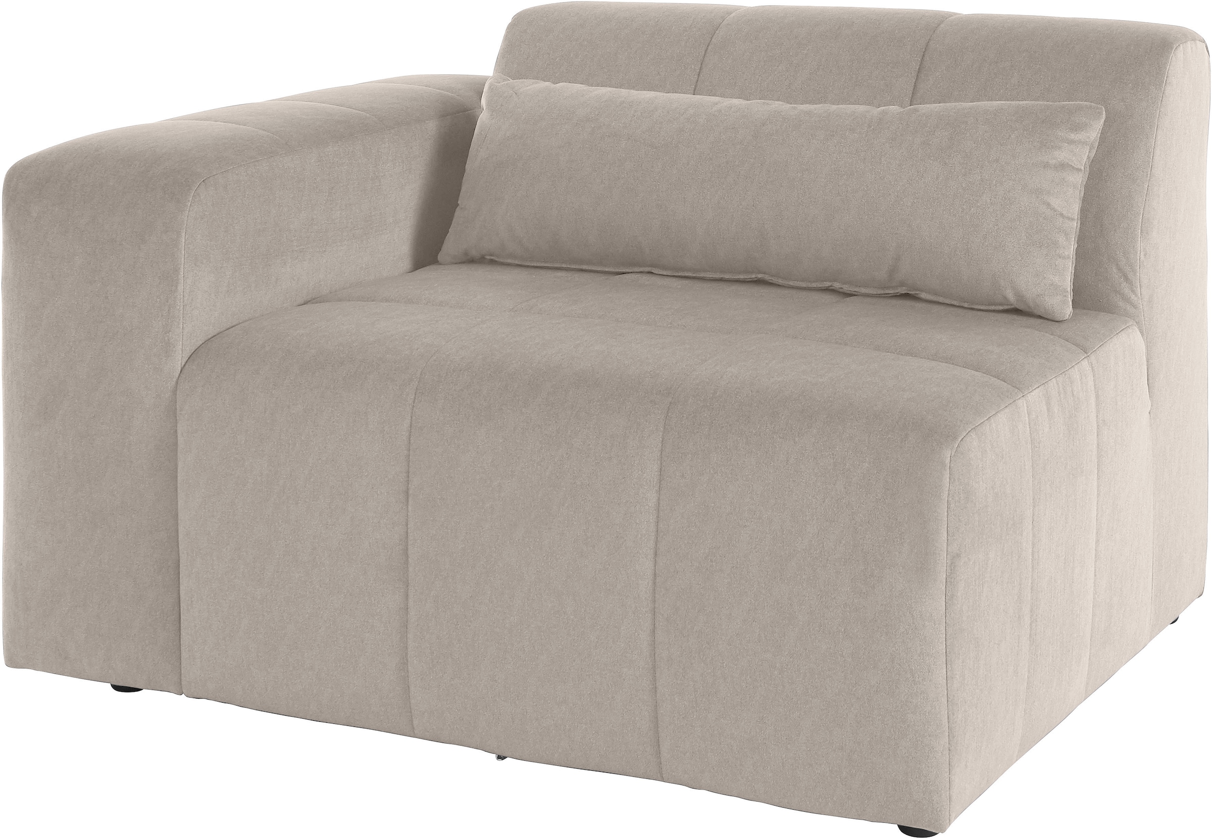 LeGer Home by Lena Gercke Sofaelement "Maileen", Modul Sessel mit Armlehne, verknüpfbar mit anderen Modulen der Serie