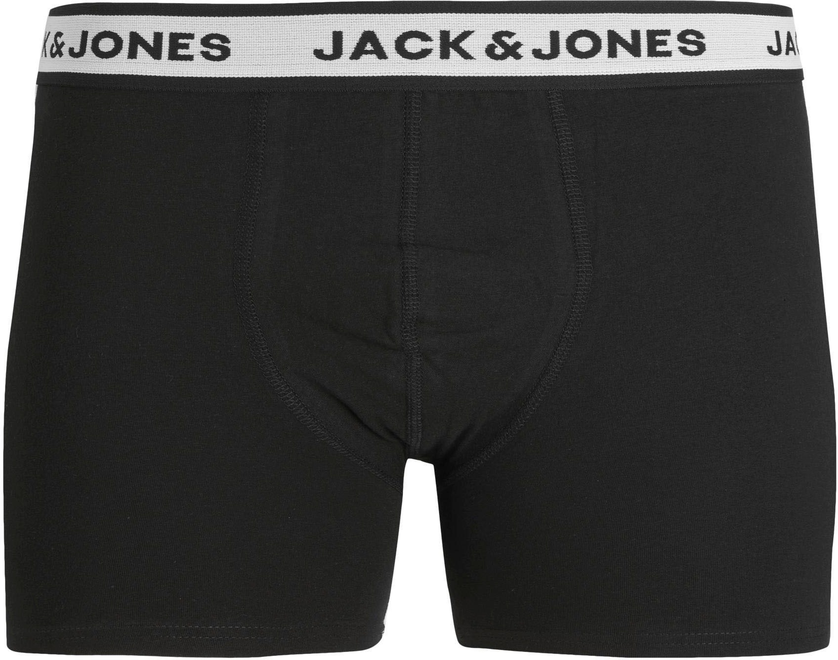 Jack & Jones Boxershorts »JJ JACSOLID BOXER BRIEFS 5 P«, (Packung, 5 St.)