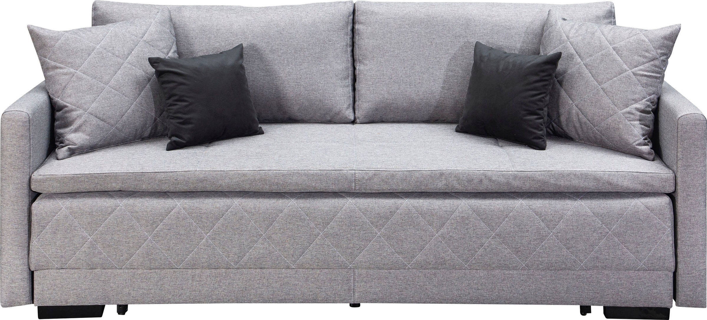 INOSIGN Schlafsofa »Potsdam«, mit Boxspringaufbau, Bettfunktion & Bettkasten, Dauerschlafsofa