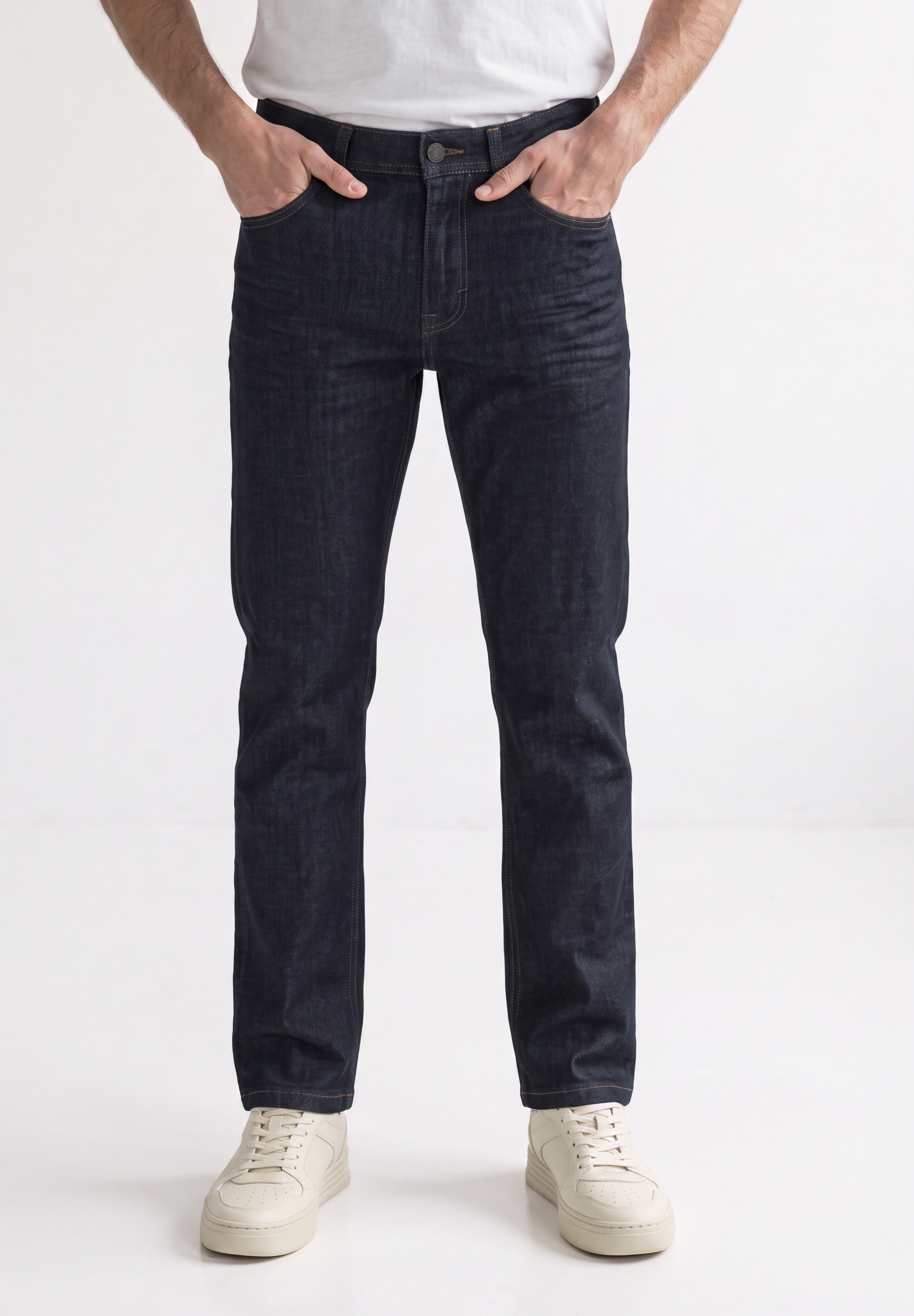 STREET ONE MEN Regular-fit-Jeans Middle Waist