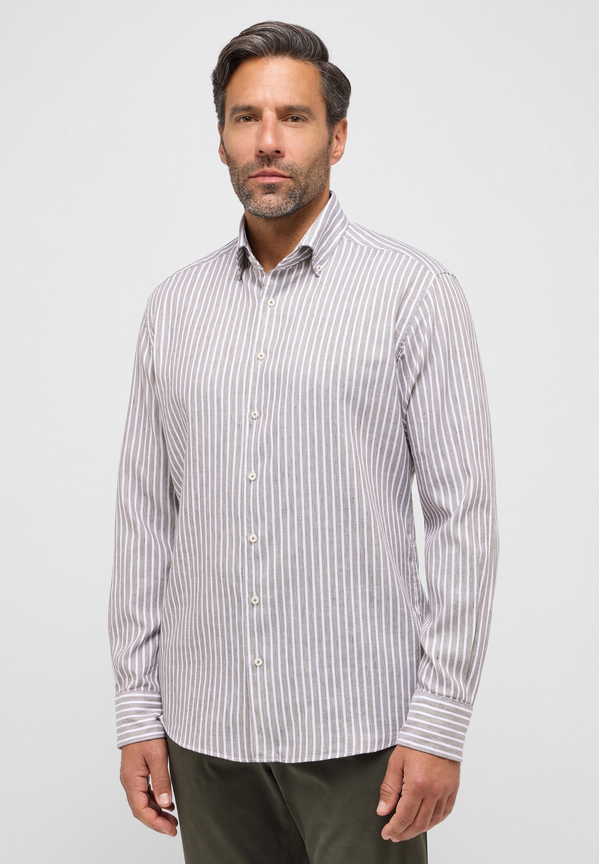 Eterna Langarmhemd "MODERN FIT" EASY IRON (bügelleicht) günstig online kaufen