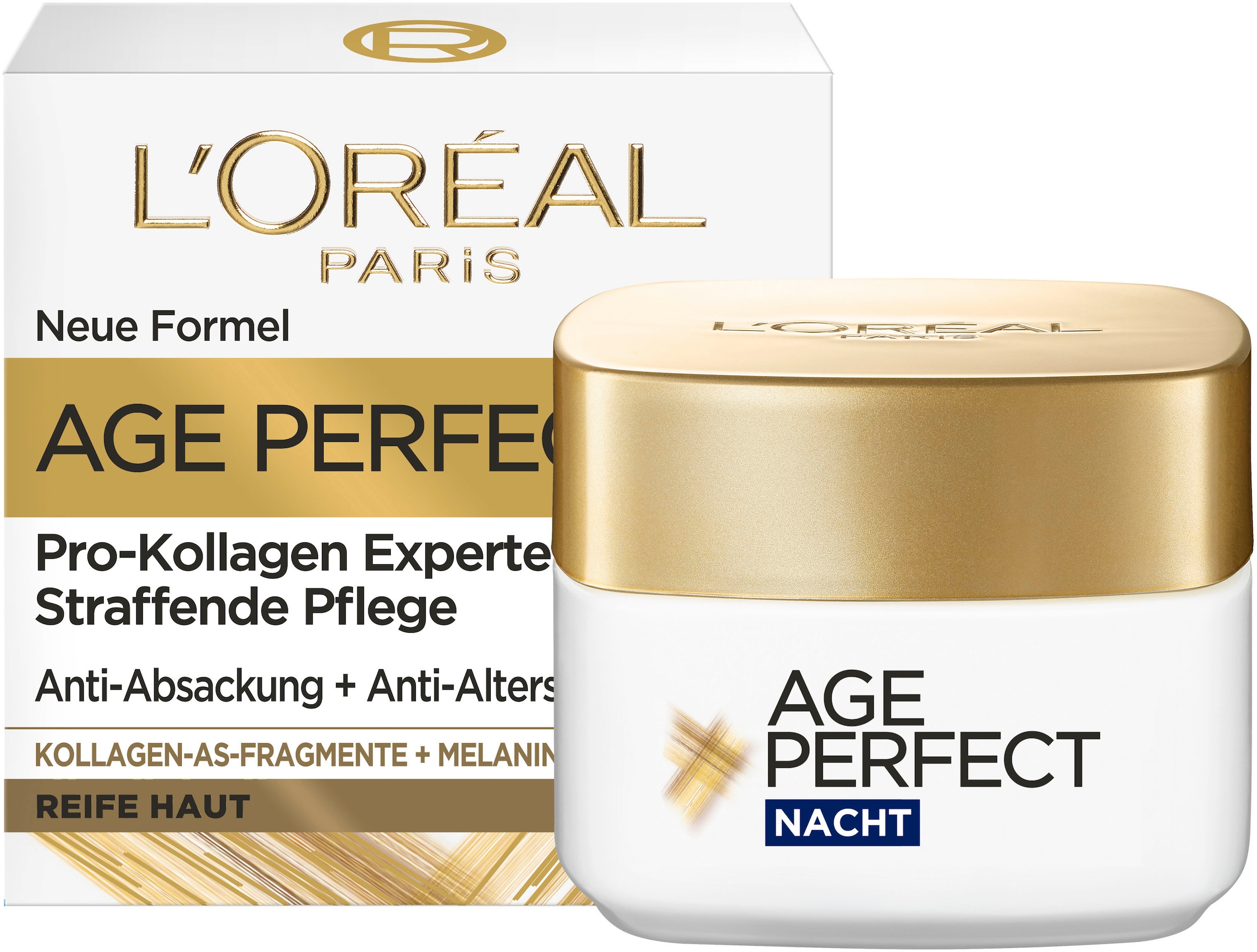 Nachtcreme »Age Perfect Pro-Kollagen Nacht«, mit hoher Wirksamkeit