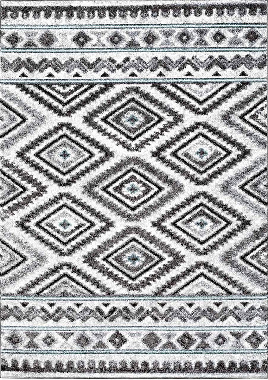 Carpet City Moda 1129 Teppich Blau 80x150cm 2