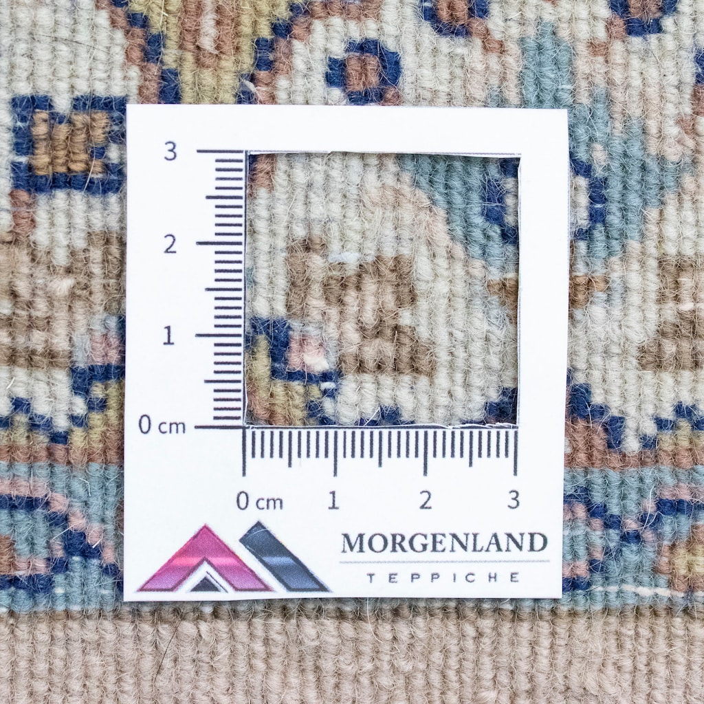 morgenland Wollteppich »Bidjar Teppich handgeknüpft grau«, rechteckig