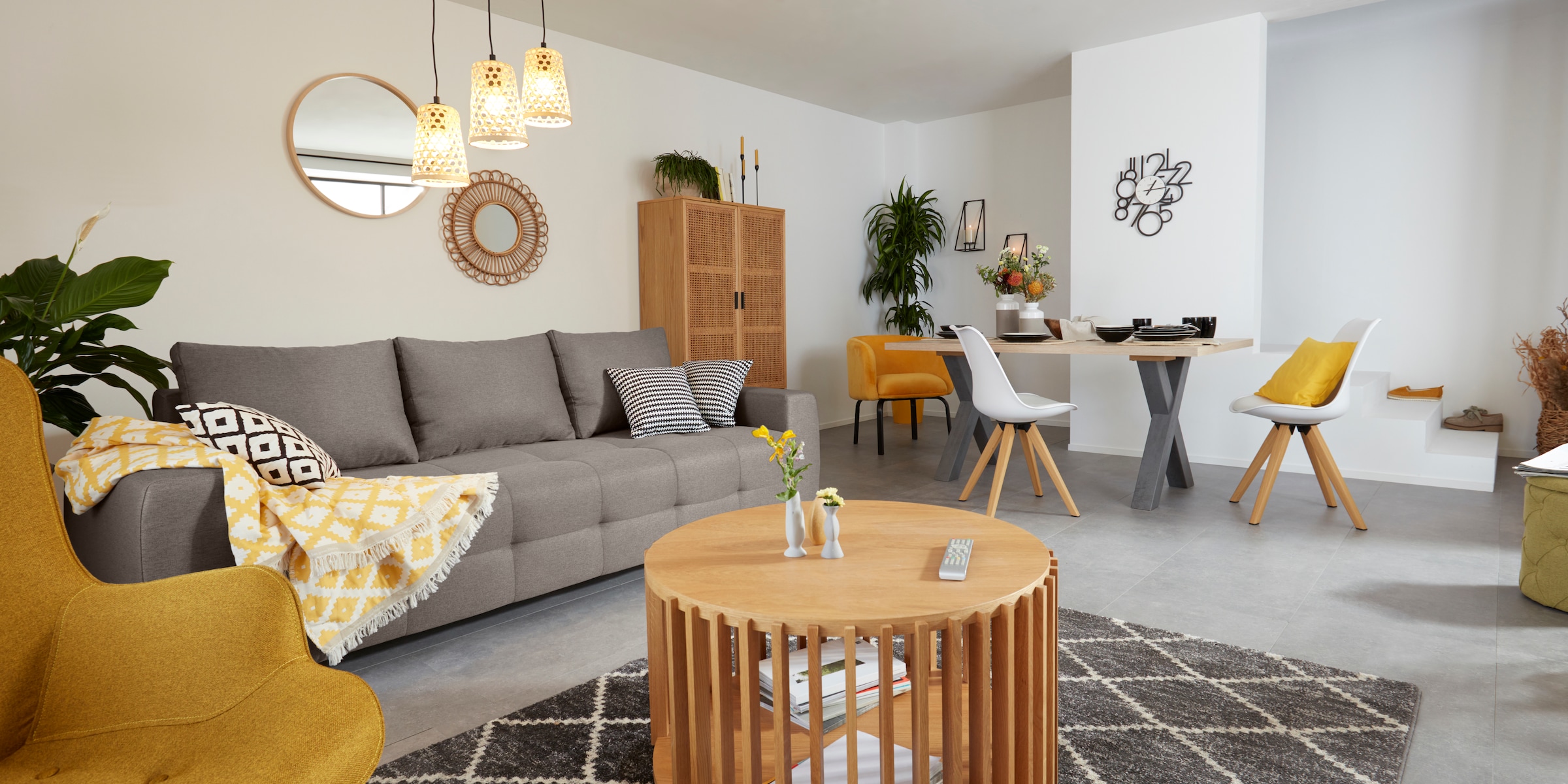 COLLECTION AB Schlafsofa »Bella«, mit Bettfunktion und Bettkasten, inkl. loser Rücken- und Zierkissen