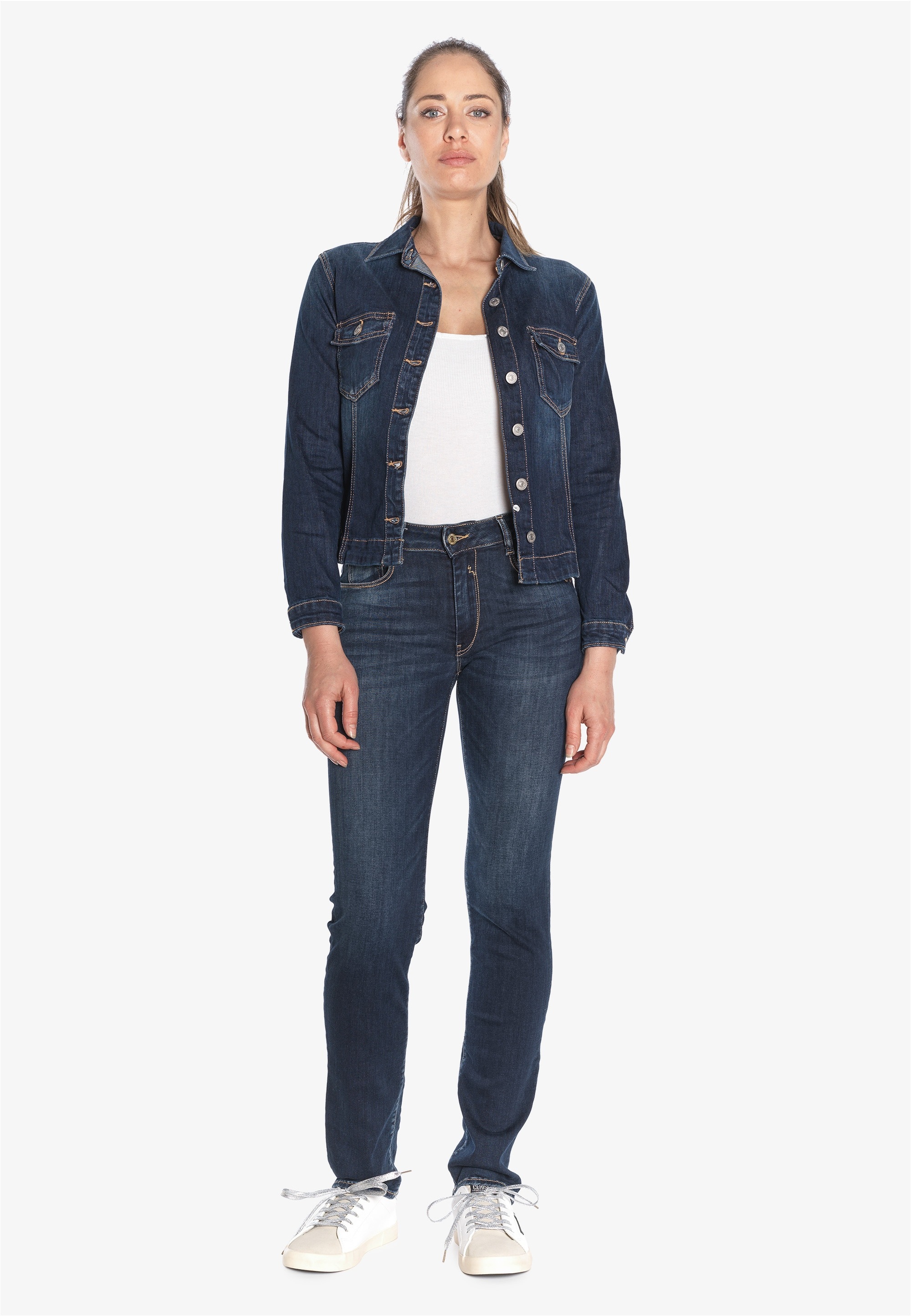 Le Temps Des Cerises Slim-fit-Jeans »PULPHIGR«, im modischen Five Pocket-Stil