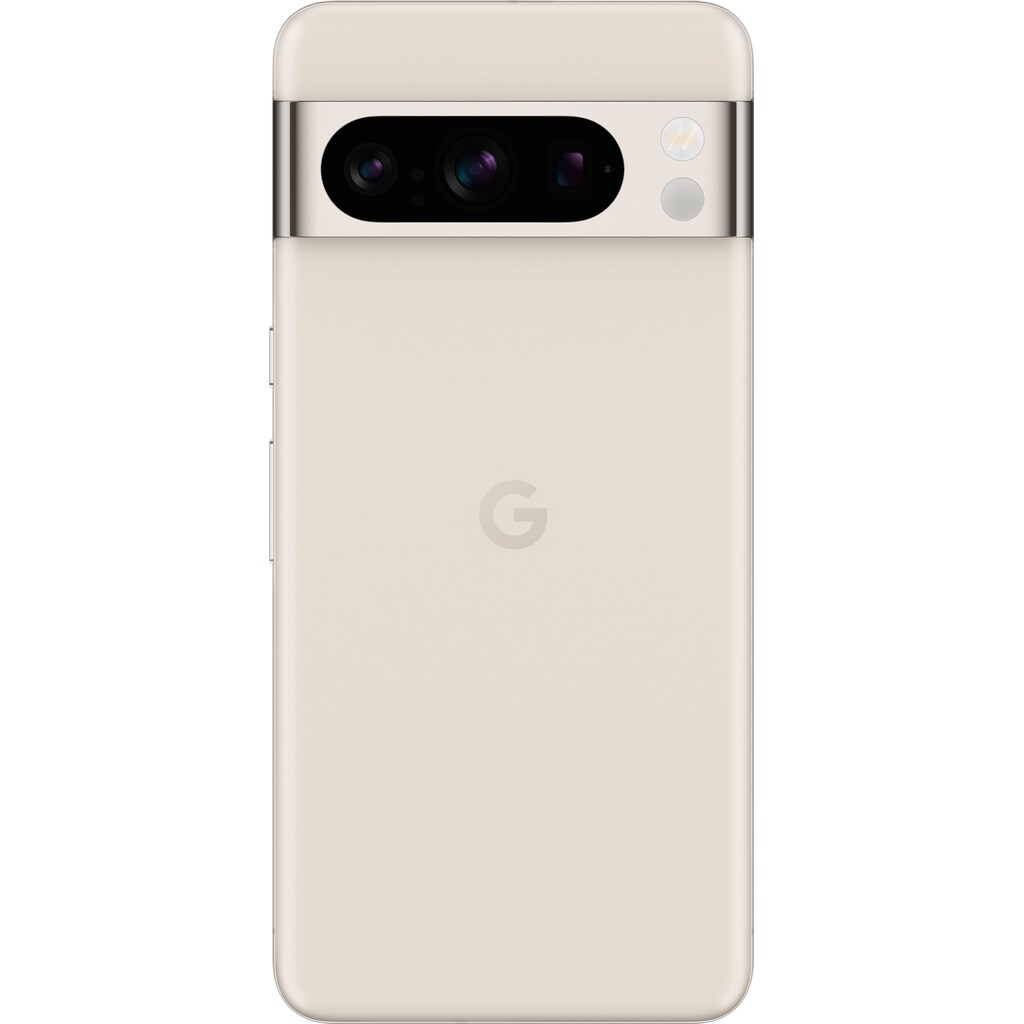 Google Smartphone »Pixel 8 Pro, 256GB«, Porcelain, 17 cm/6,7 Zoll, 256 GB Speicherplatz, 50 MP Kamera
