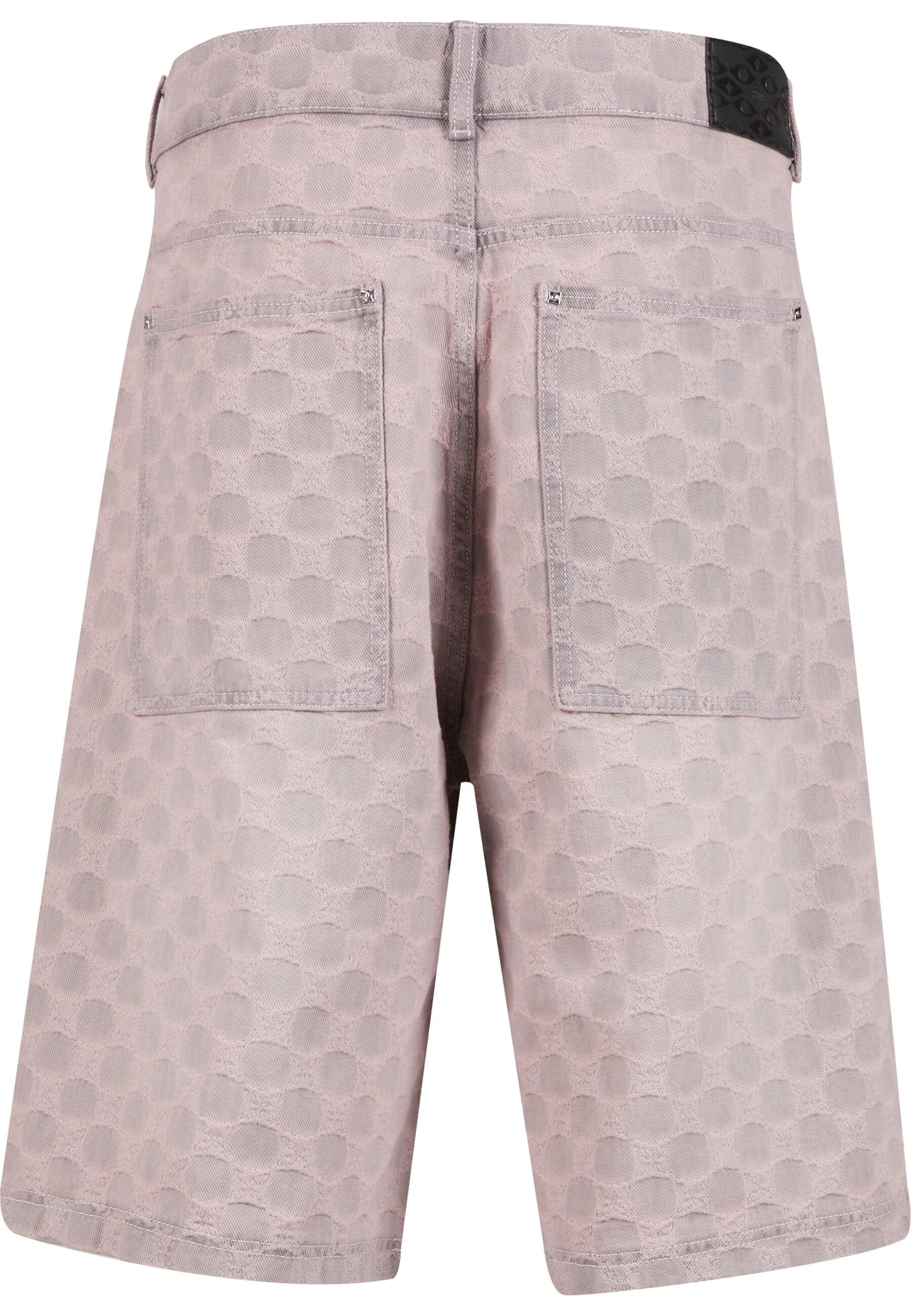PEQUS Cargoshorts »PEQUS PEQUS Aether Monogram Denim Jorts«, (1 tlg.)