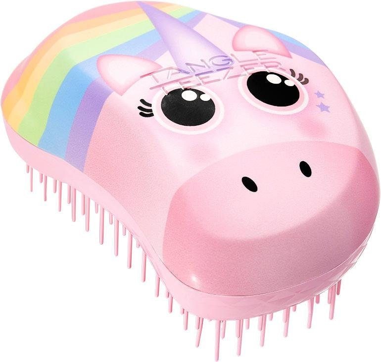 TANGLE TEEZER Haarentwirrbürste »Original Mini Rainbow Unicorn Print«, Haarbürste, Kinderbürste, Bürste, Einhorn