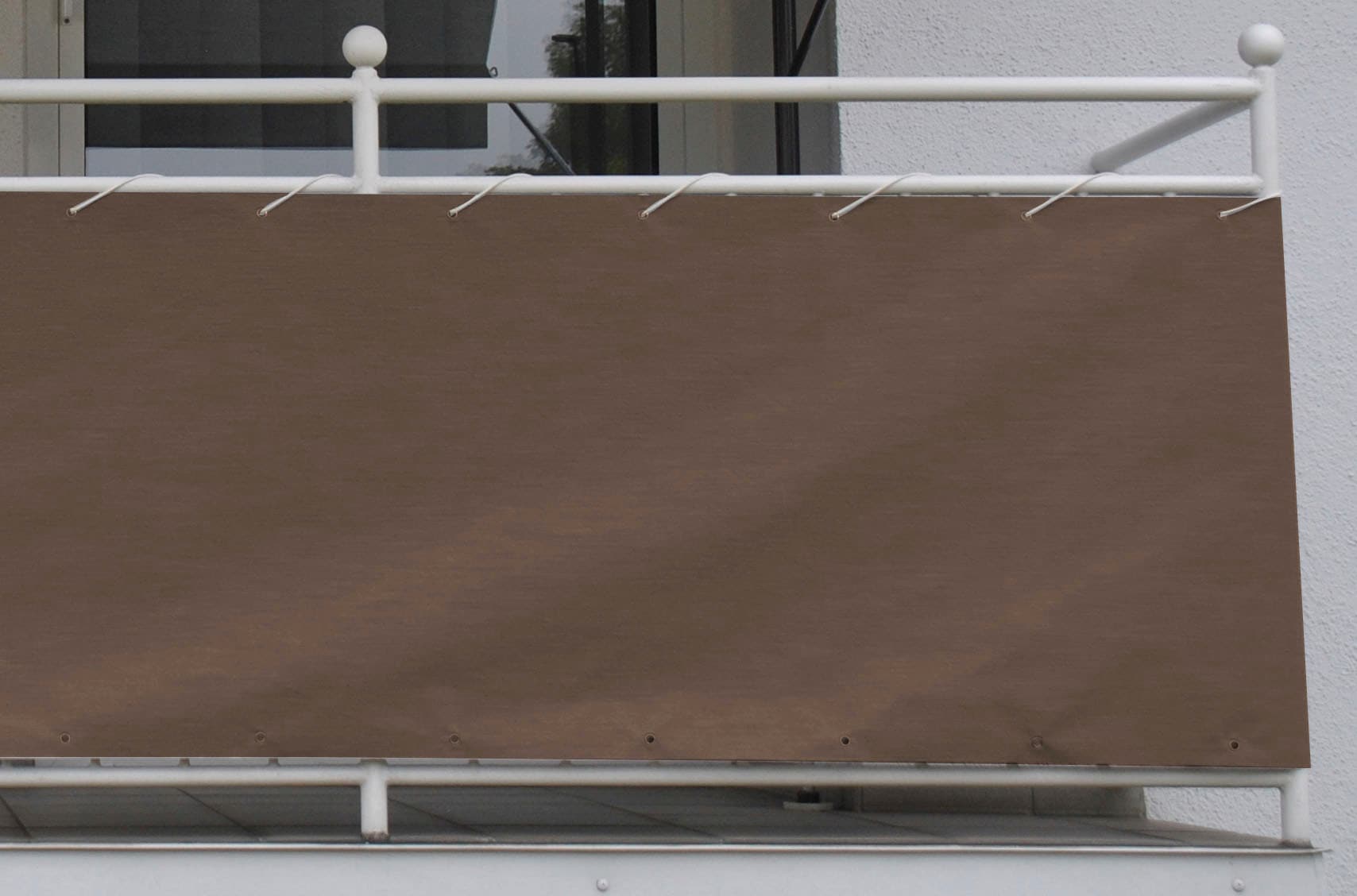 Angerer Freizeitmöbel Balkonsichtschutz »Style«, Balkonbespannung mit Länge nach Wunschmaß, 90 cm Höhe