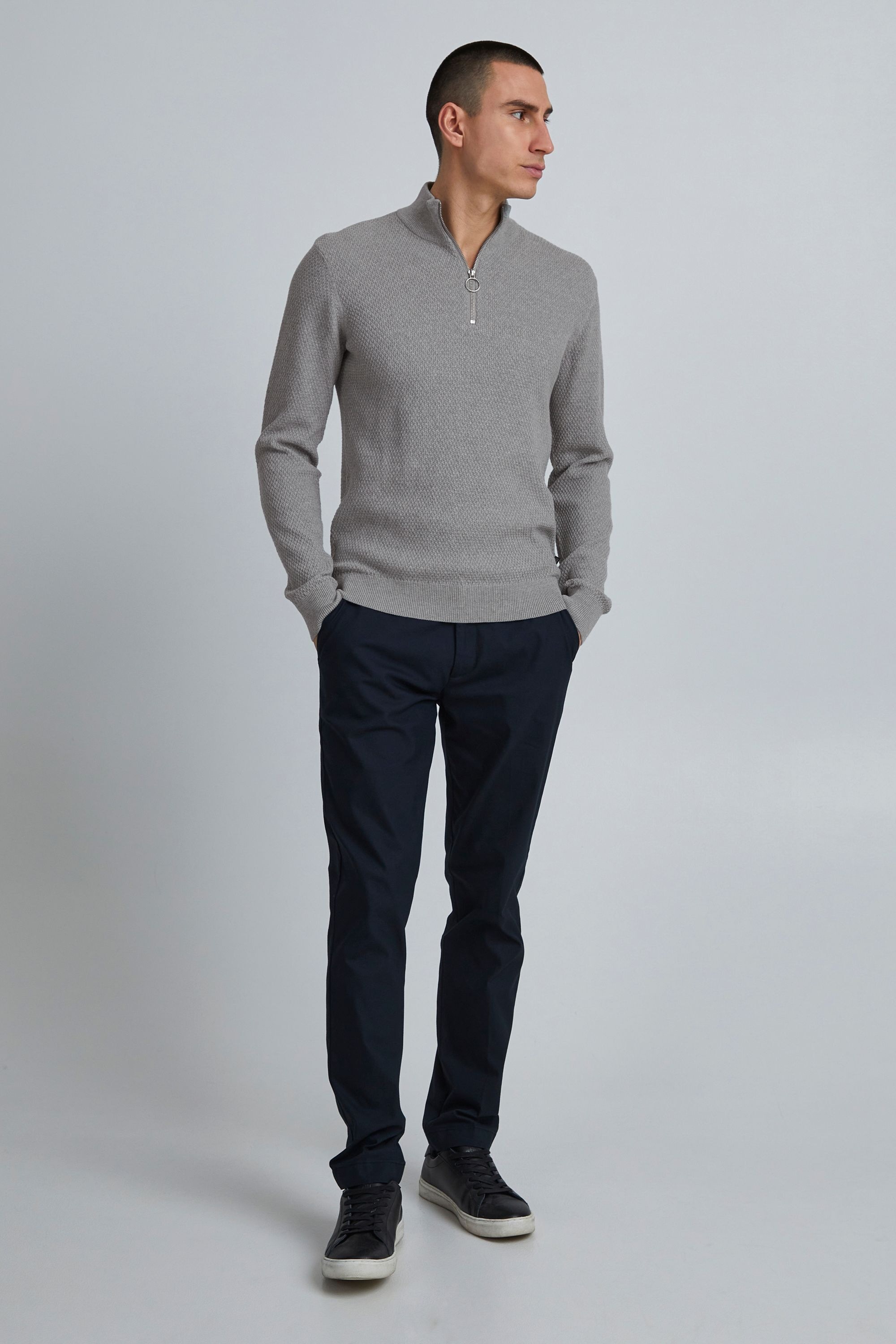 Casual Friday Strickfleece-Pullover »Strickpullover CFKarlo«