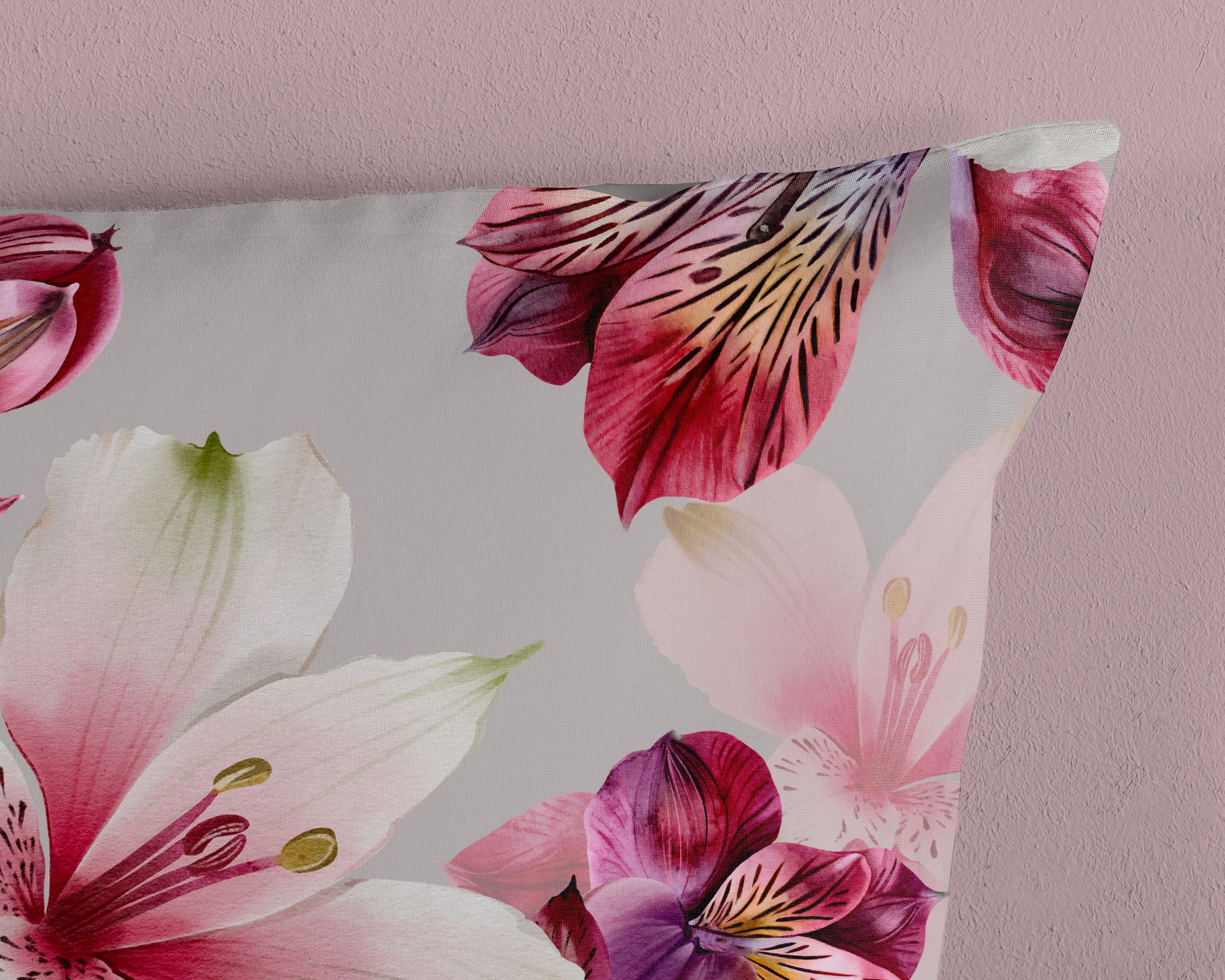 good morning Wendebettwäsche »Inca« 2 100% Baumwolle, Renforcé, Reißverschluss, Wendeoptik, Blumen