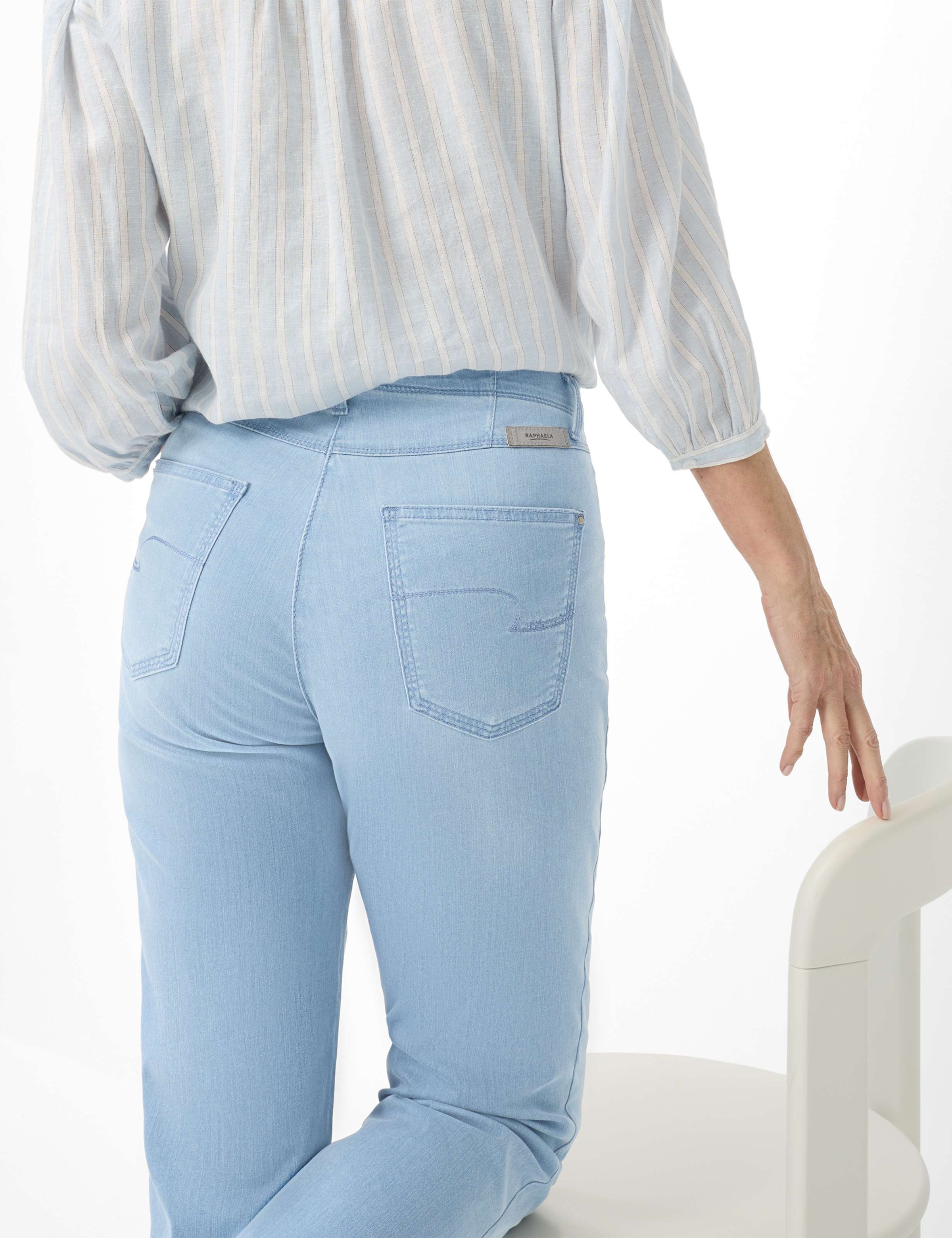 BRAX Raphaela Caren New Women's 5-Pocket Jeans Light Blue 46K 3