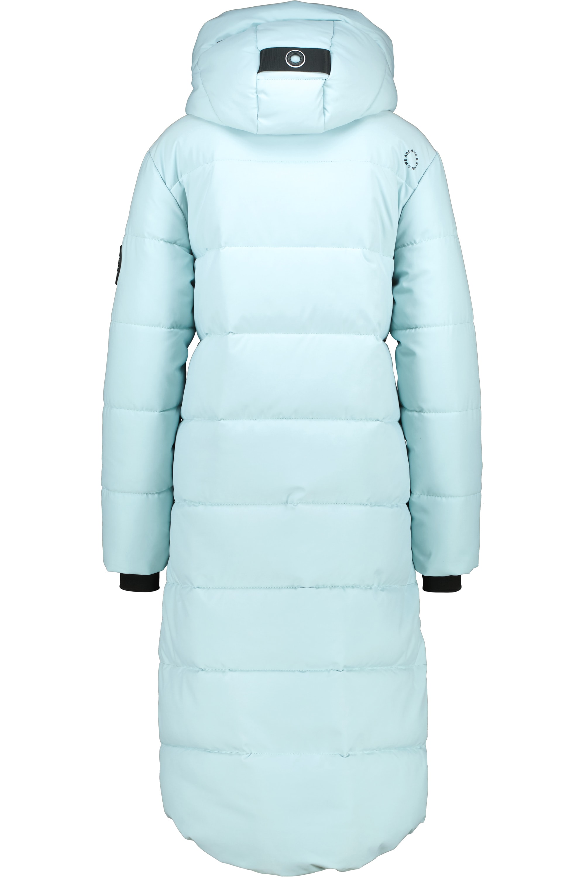 Alife & Kickin Steppjacke »Damen KatiaAK A«, mit Kapuze, Langer Wintermantel mit großer Kapuze und regulierbarer Beinfreiheit