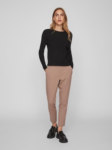 Vila Rundhalspullover »VICOMFY O-NECK L/S KNIT TOP/SU - NOOS«