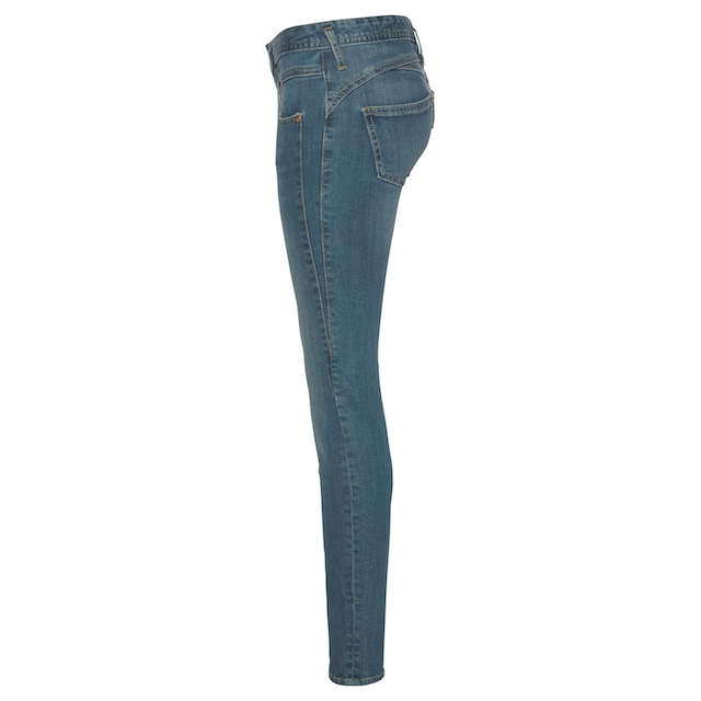 Herrlicher Slim-fit-Jeans »GINA SLIM POWERSTRETCH«, mit seitlichem  Keileinsatz für bestellen | BAUR