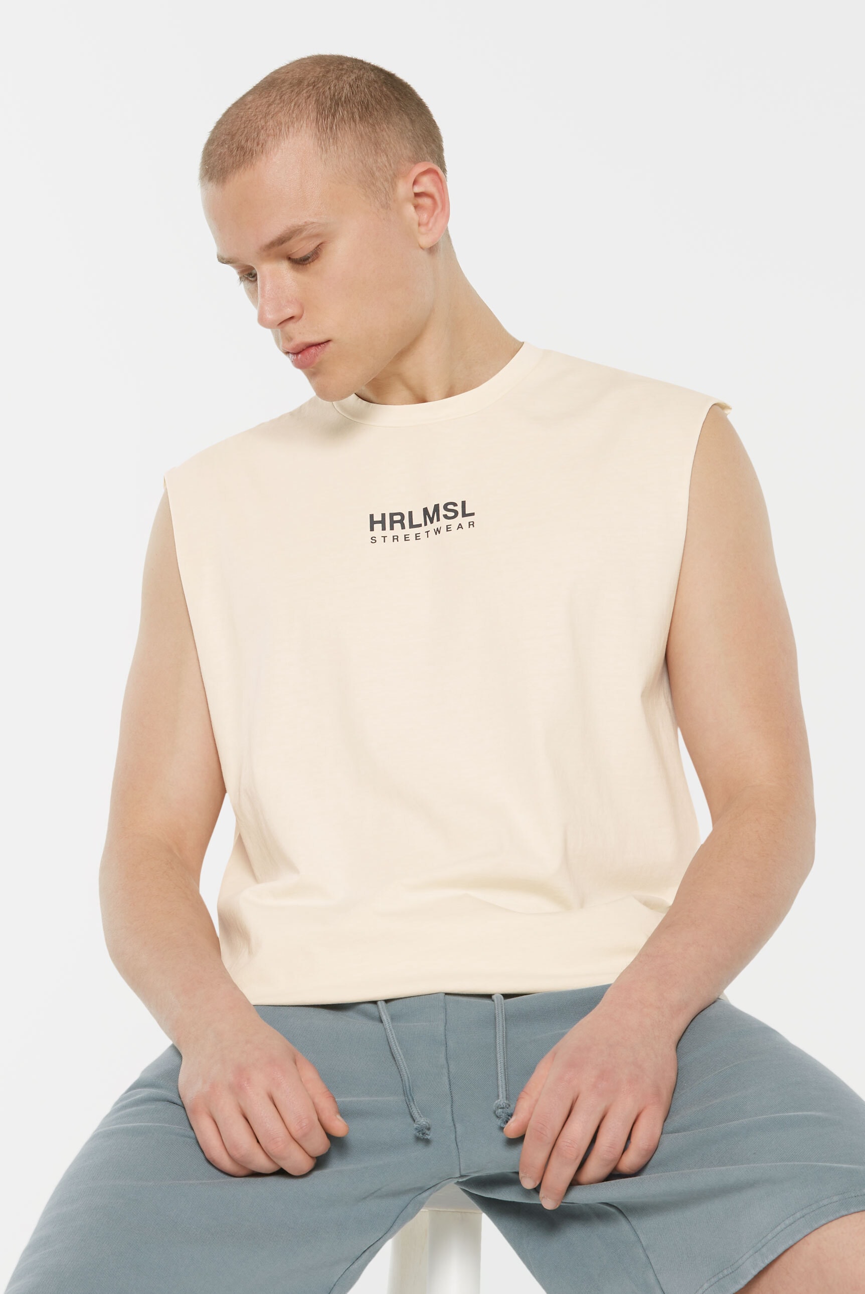 Harlem Soul Muscleshirt, mit offenen Kanten