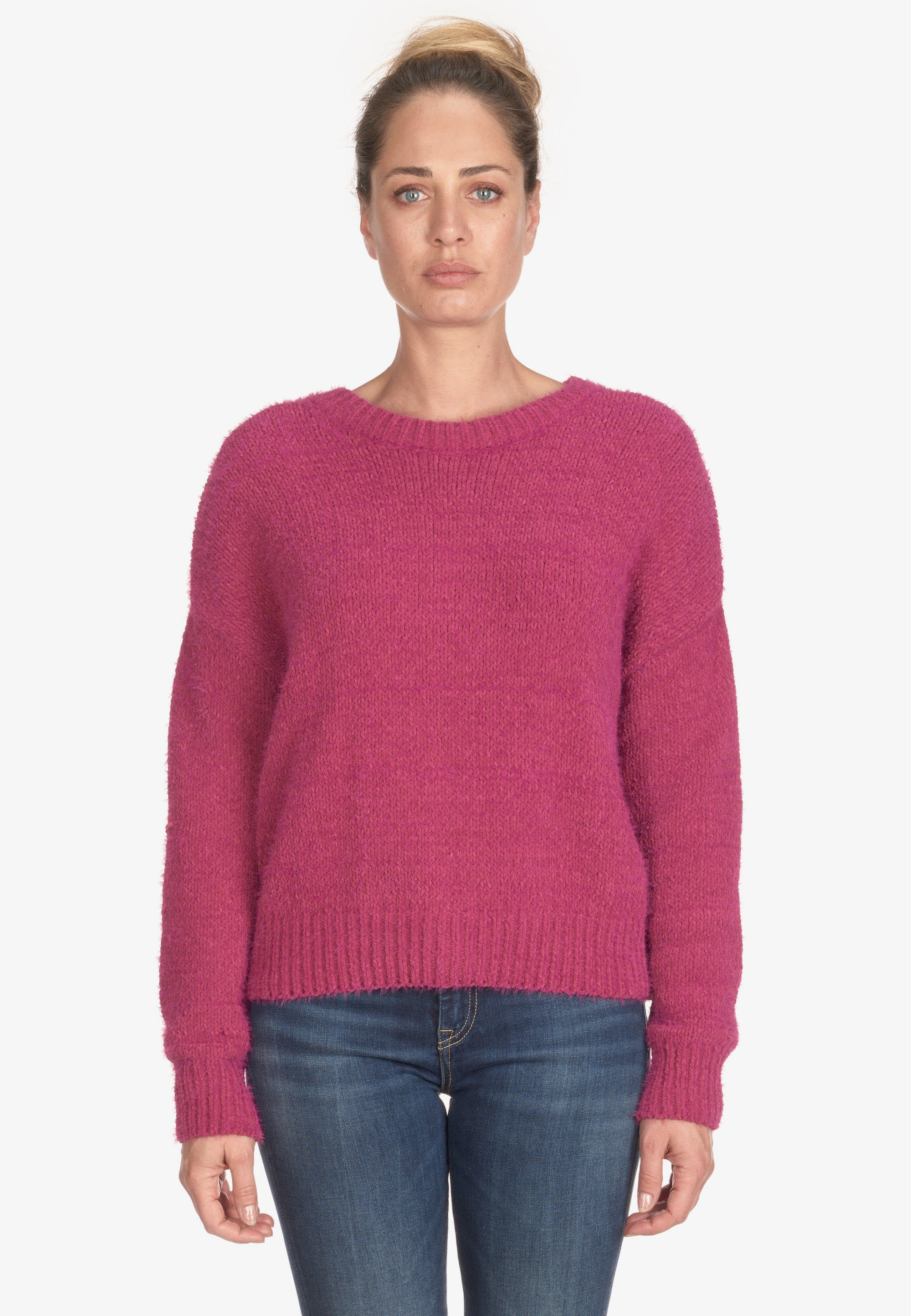 Le Temps Des Cerises Strickpullover »Daisy«, mit modischen Knöpfen
