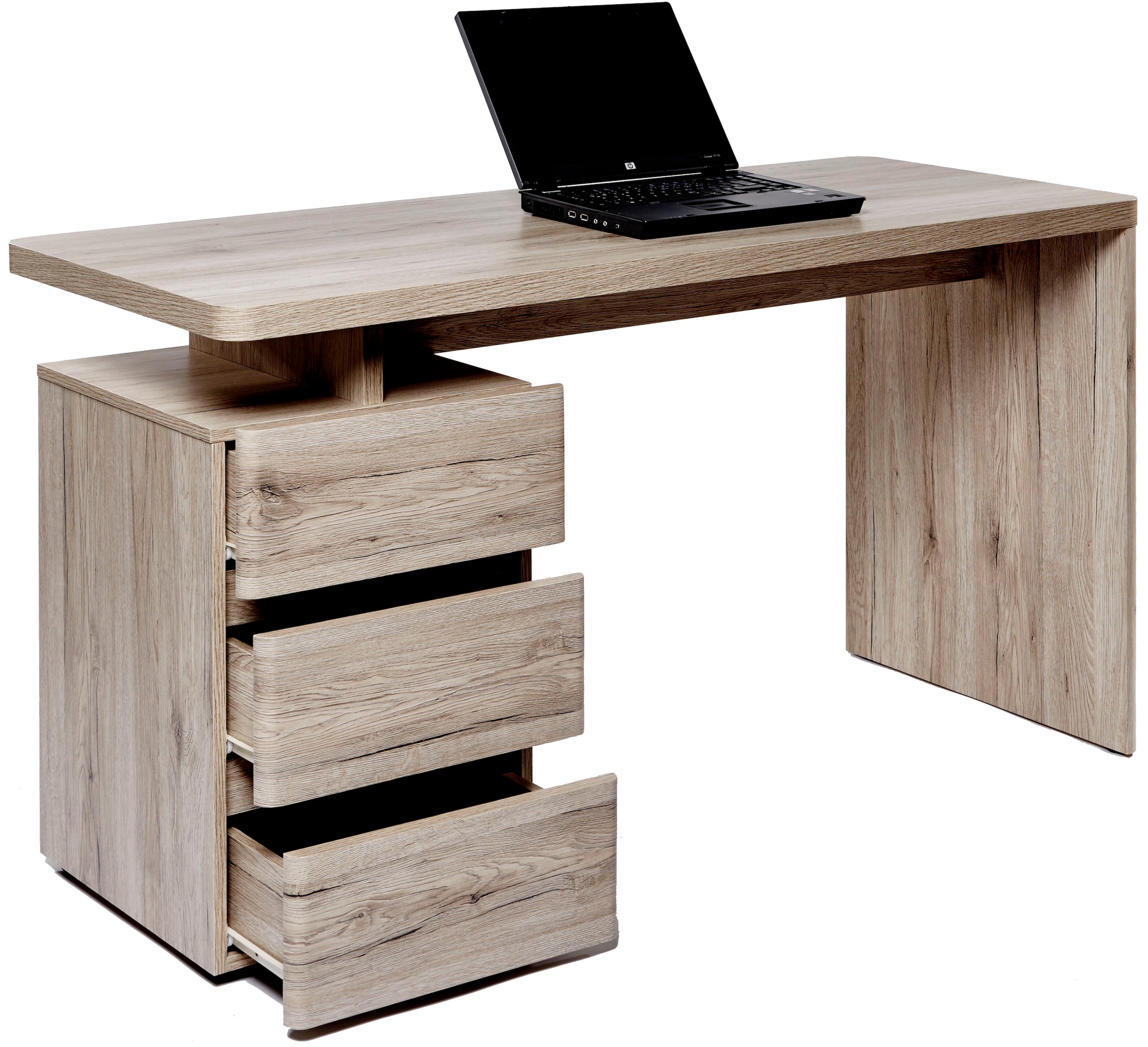 Jahnke Schreibtisch »CU-LIBRE C 240«, wechselseitig montierbar