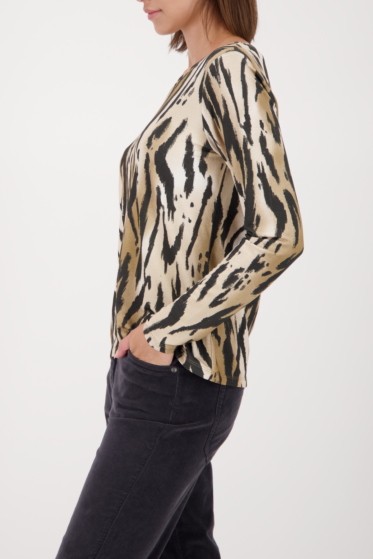 Thumbnail - Monari Langarmshirt Regular fit mit Rundhalsausschnitt