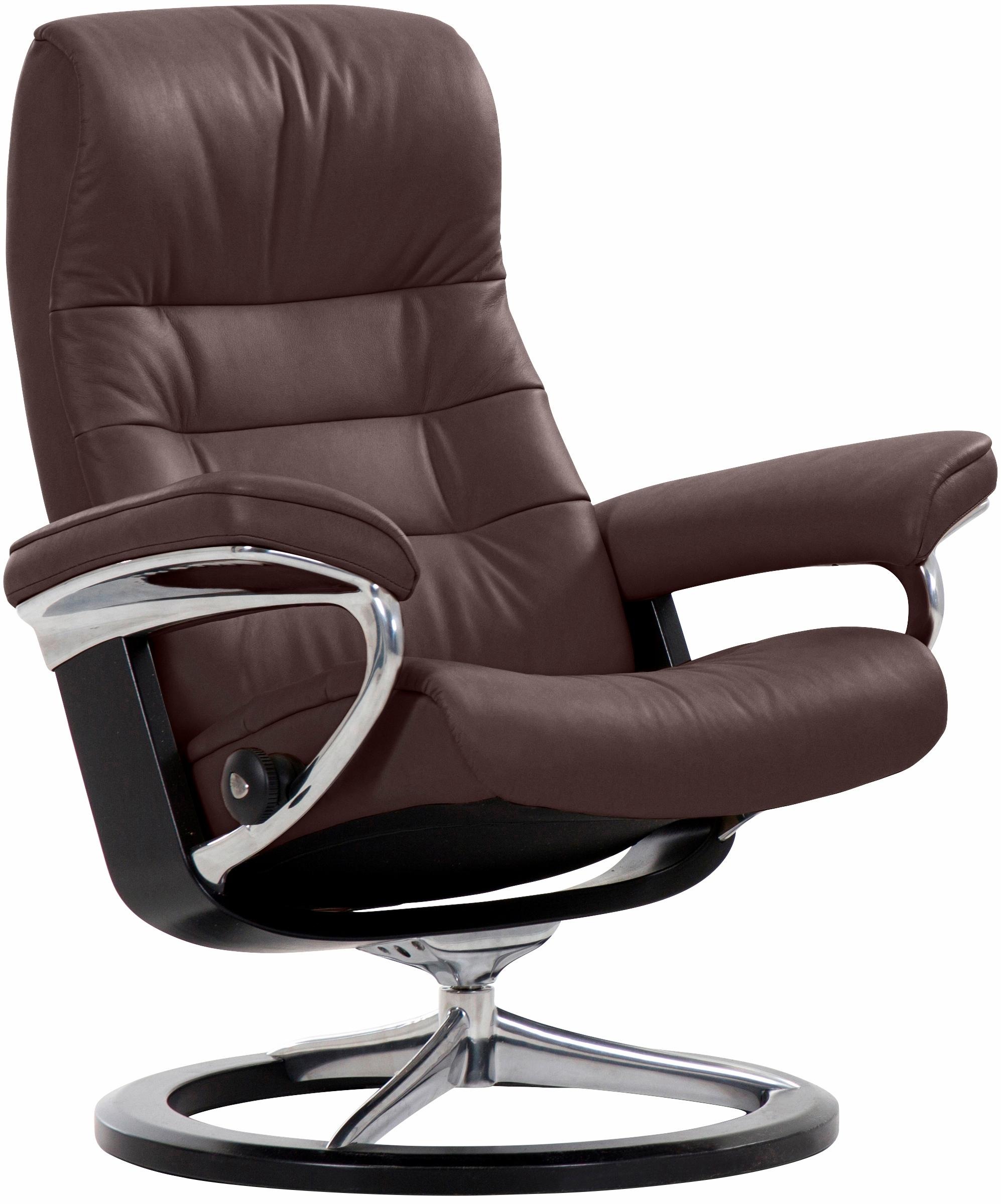 Stressless® Relaxsessel »Opal«, (Set, Relaxsessel mit Hocker), mit Hocker, mit Signature Base, Größe M, mit Schlaffunktion