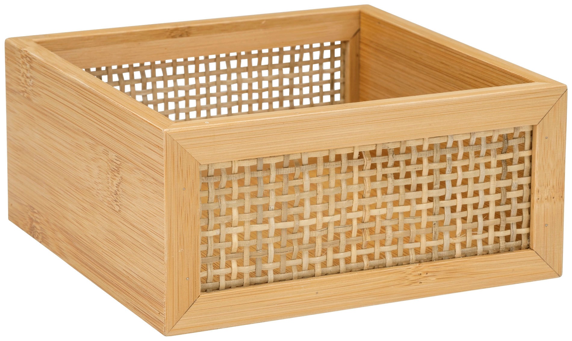 WENKO Badorganizer "Allegre" aus Bambus und Rattan günstig online kaufen