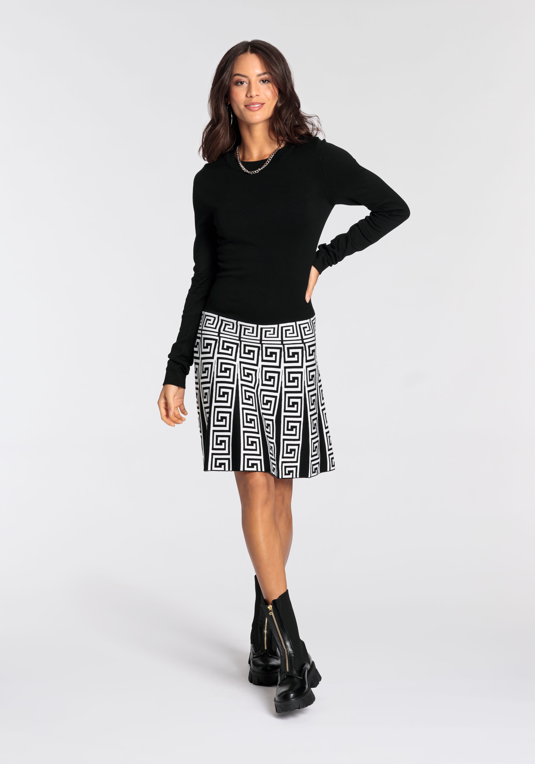 Melrose Strickkleid, für Partys und festliche Anlässe, figurbetont - NEUE F günstig online kaufen
